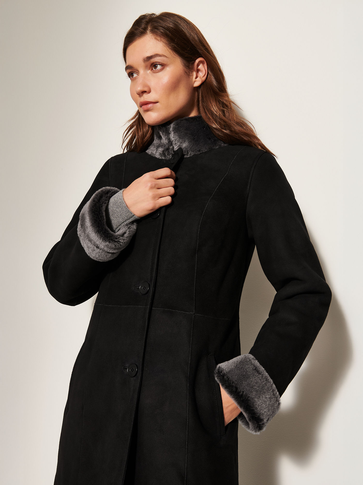 Camila Sheepskin Coat - XNAUWBI