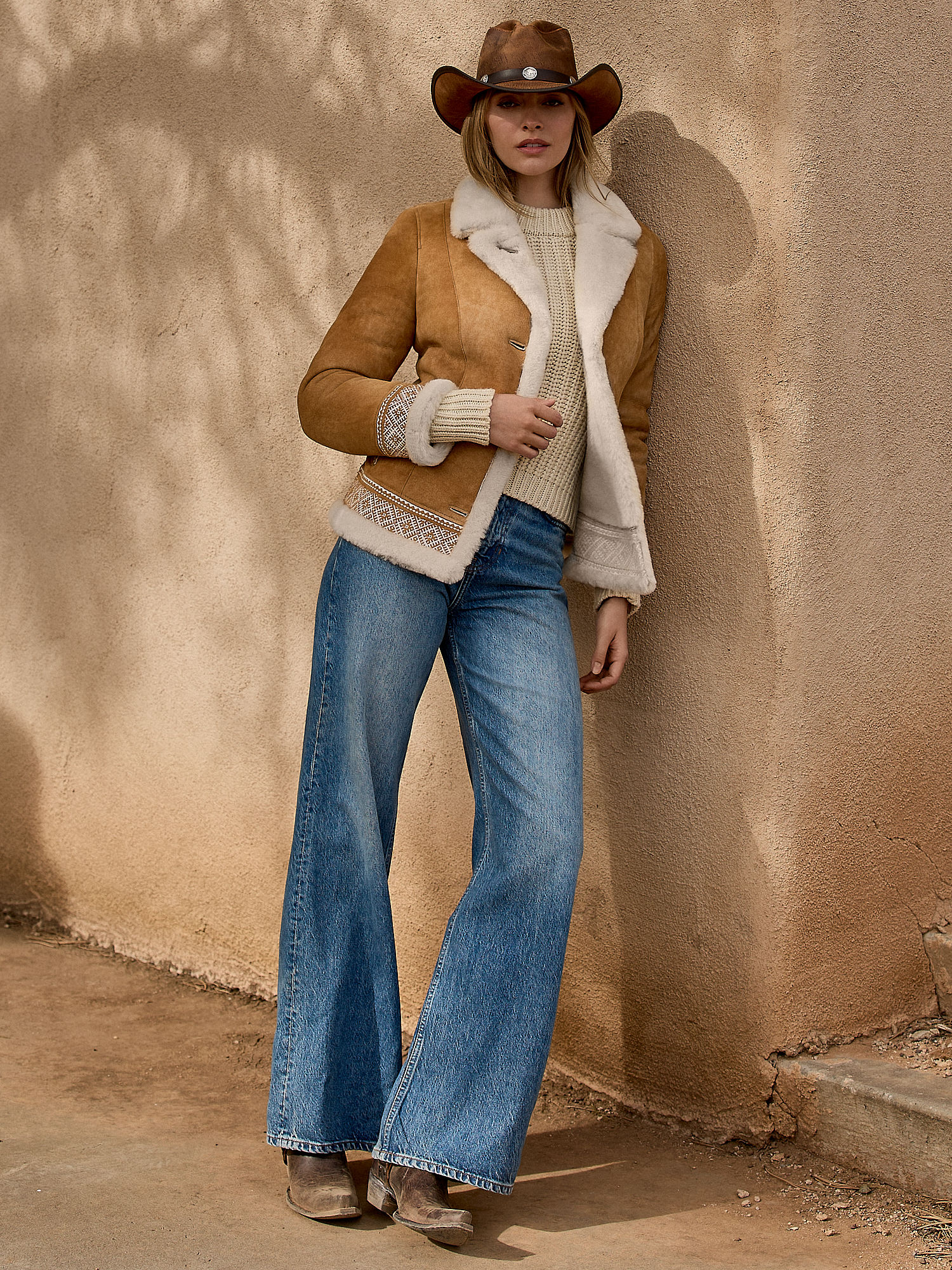 Amber Sheepskin Jacket - XNAUWBI