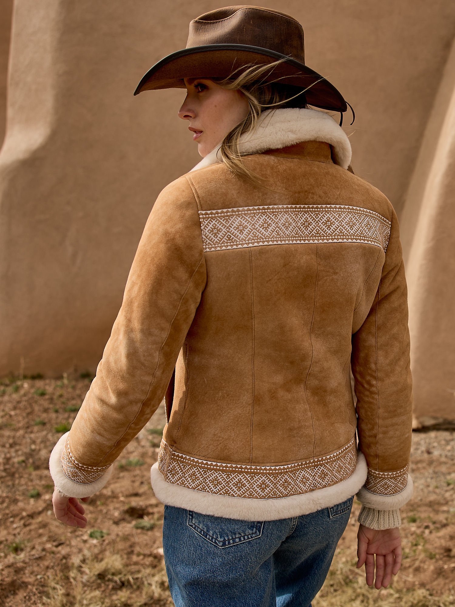Amber Sheepskin Jacket - XNAUWBI
