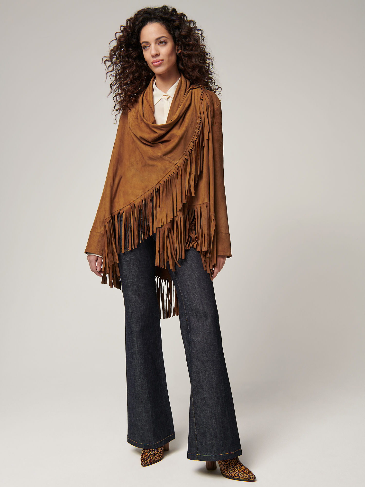 Trisha Suede Leather Jacket - XNAUWBI