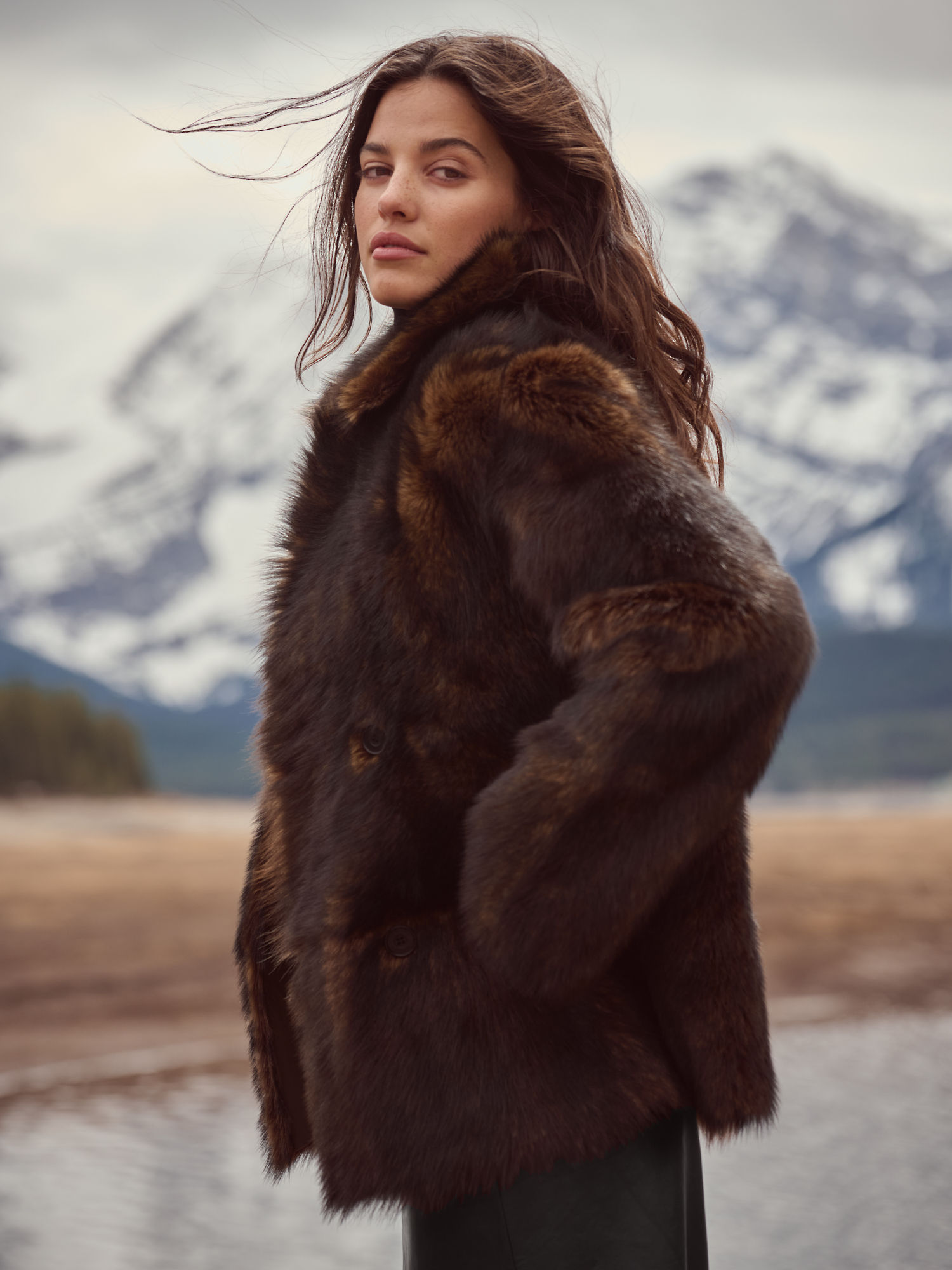 Andi Toscana Sheepskin Coat - XNAUWBI