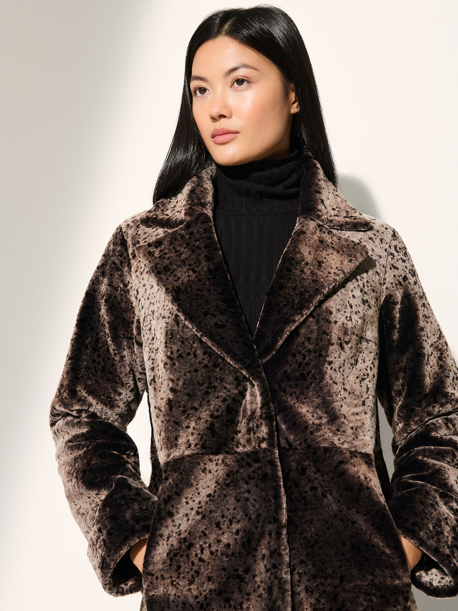 Lexi Reversible Sheepskin Coat - XNAUWBI