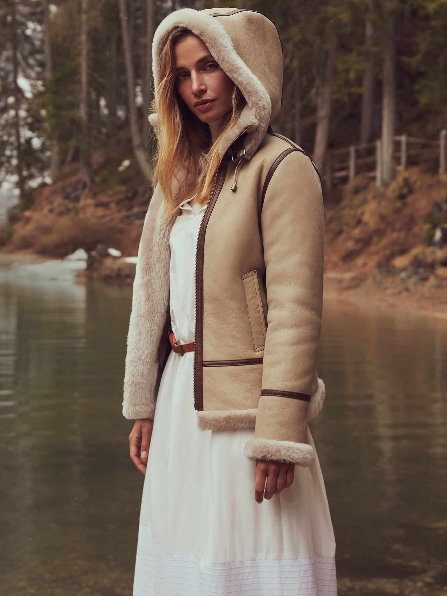 Jane Special Edition Sheepskin B-3 Bomber Jacket - XNAUWBI