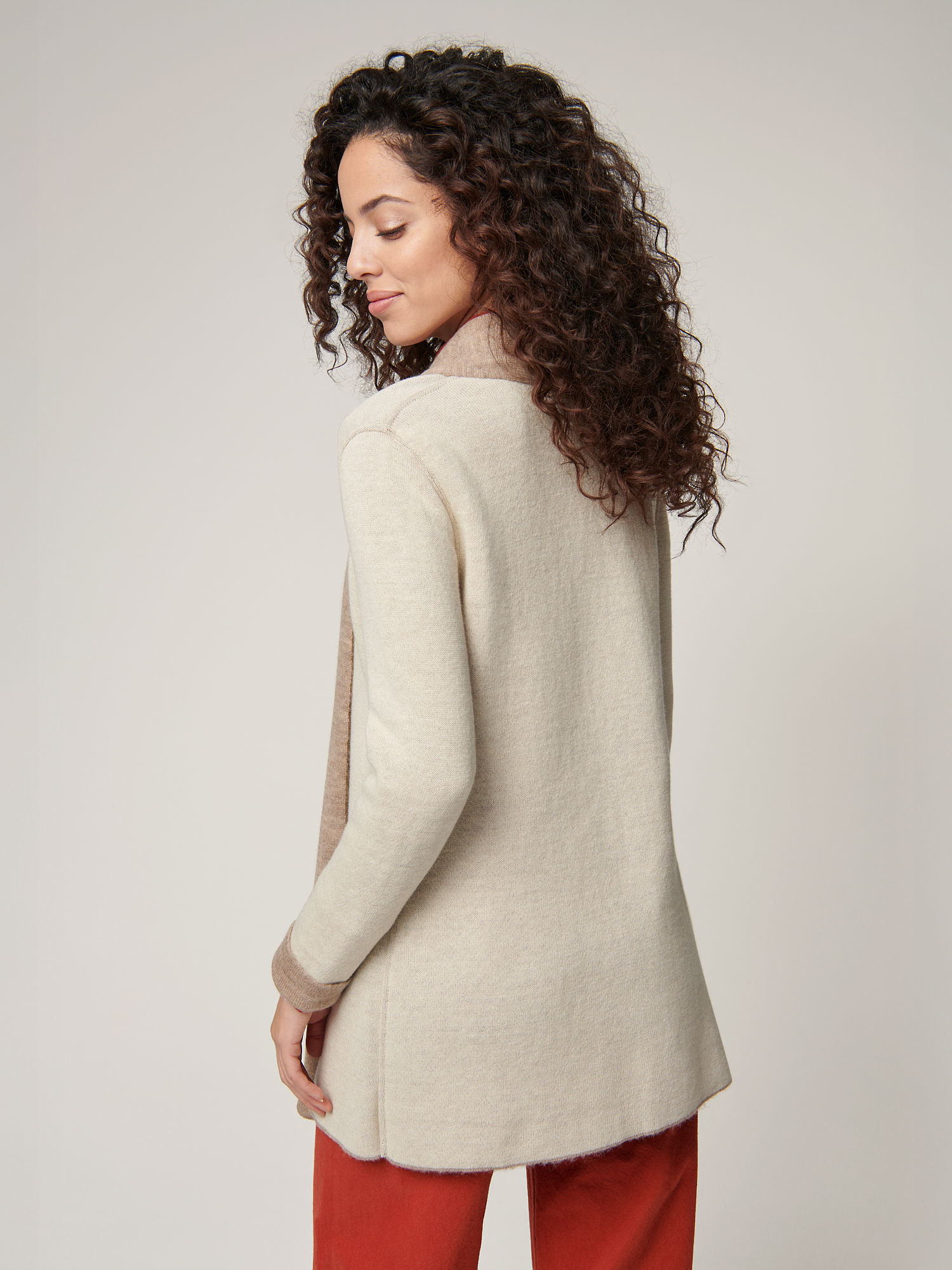 Essential Reversible Alpaca Wool-Blend Cardigan - XNAUWBI