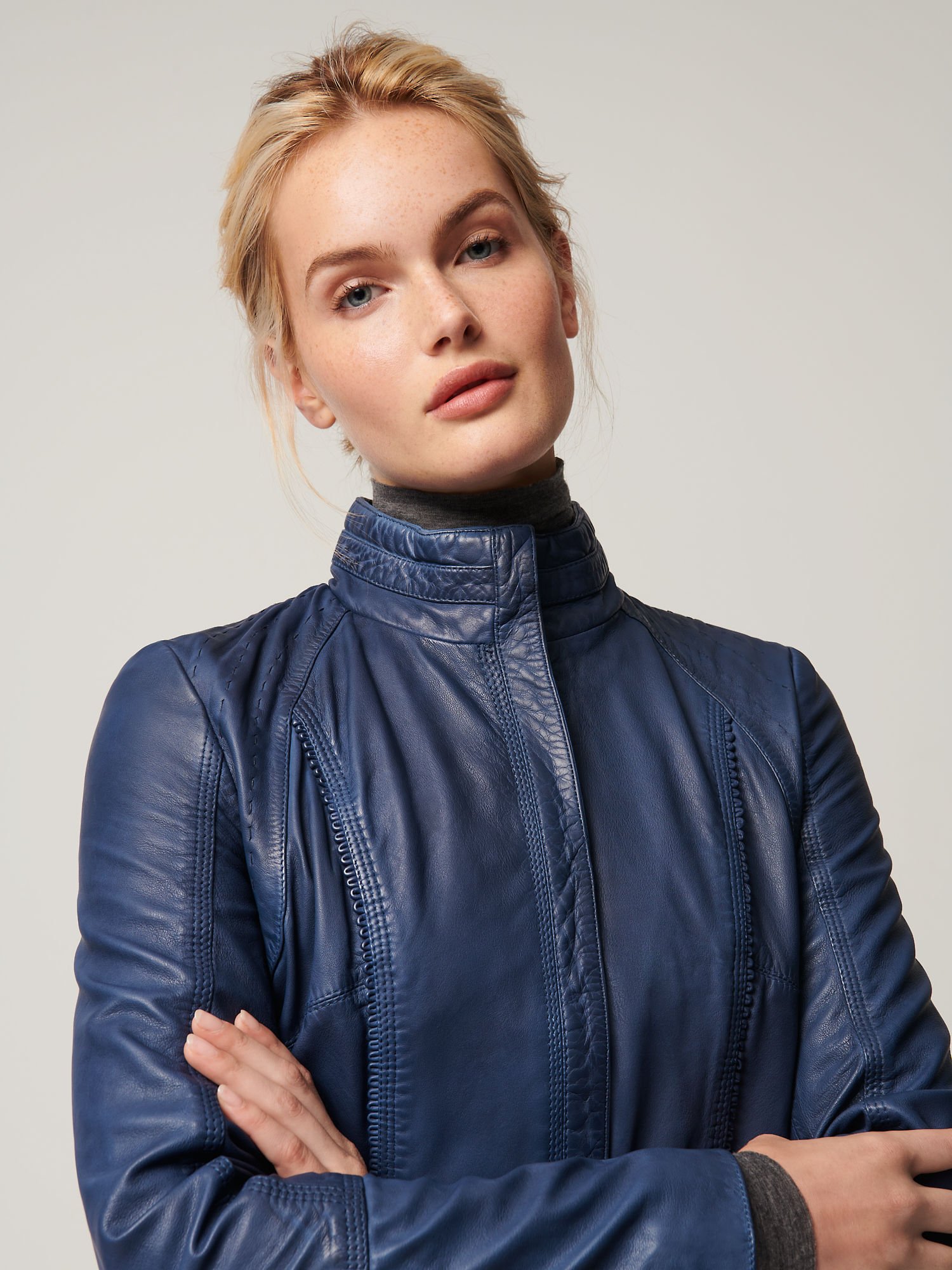 Azura Leather Jacket - XNAUWBI