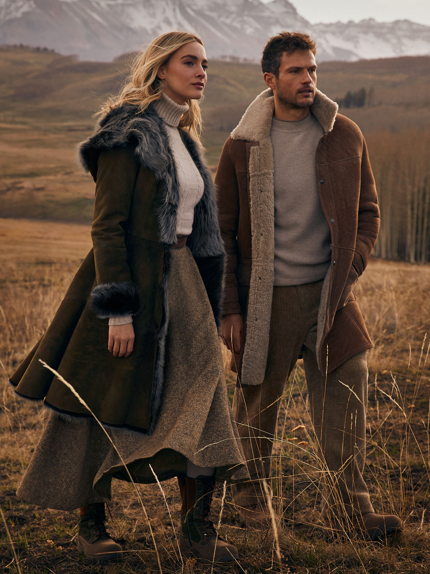 Theodora Hooded Toscana Sheepskin Coat - XNAUWBI