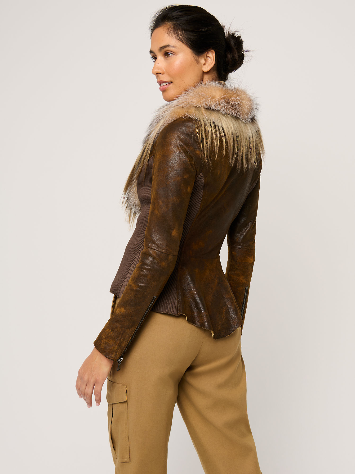 Savannah Leather Jacket - XNAUWBI
