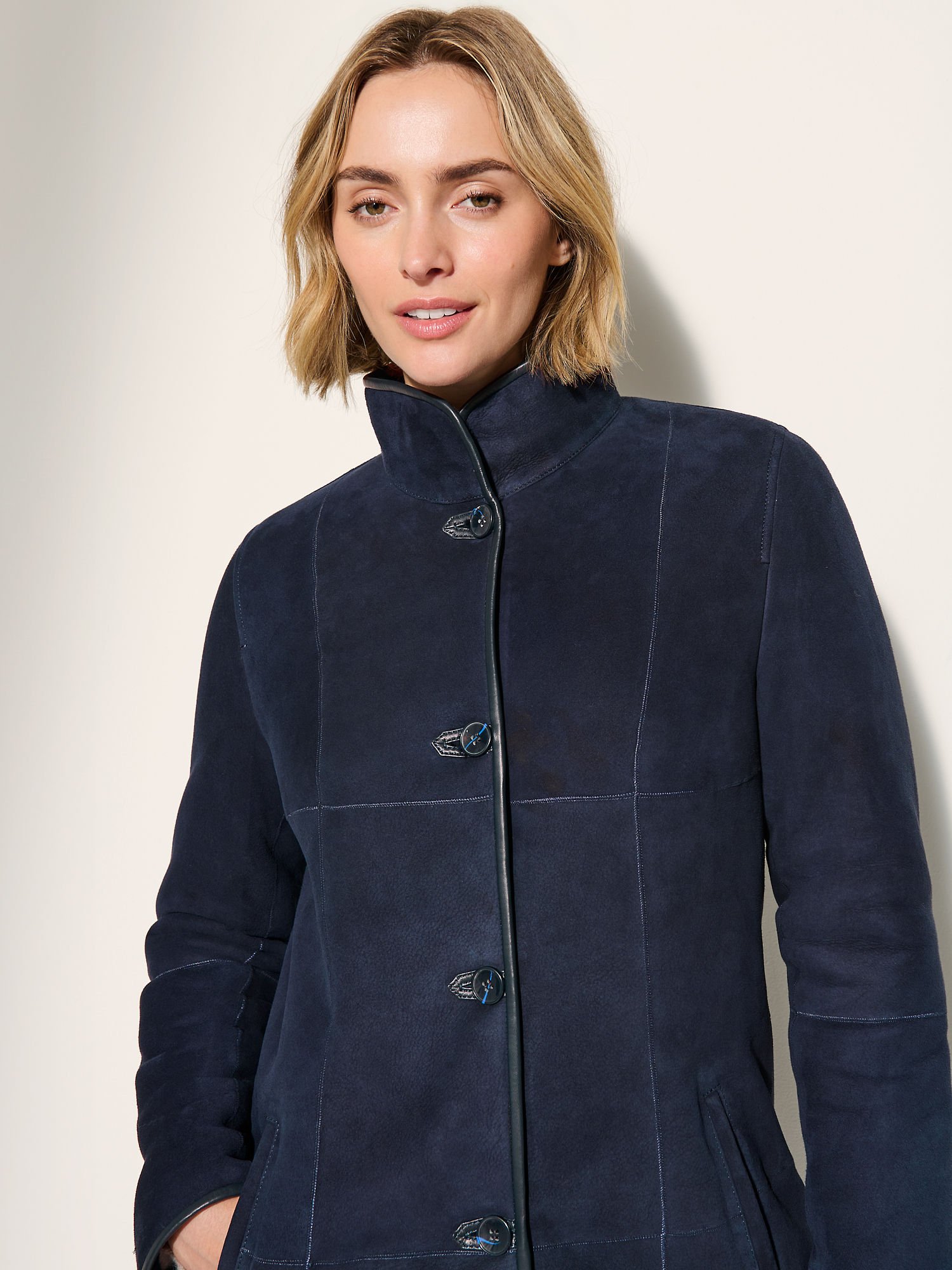 Audrey Sheepskin Coat - XNAUWBI