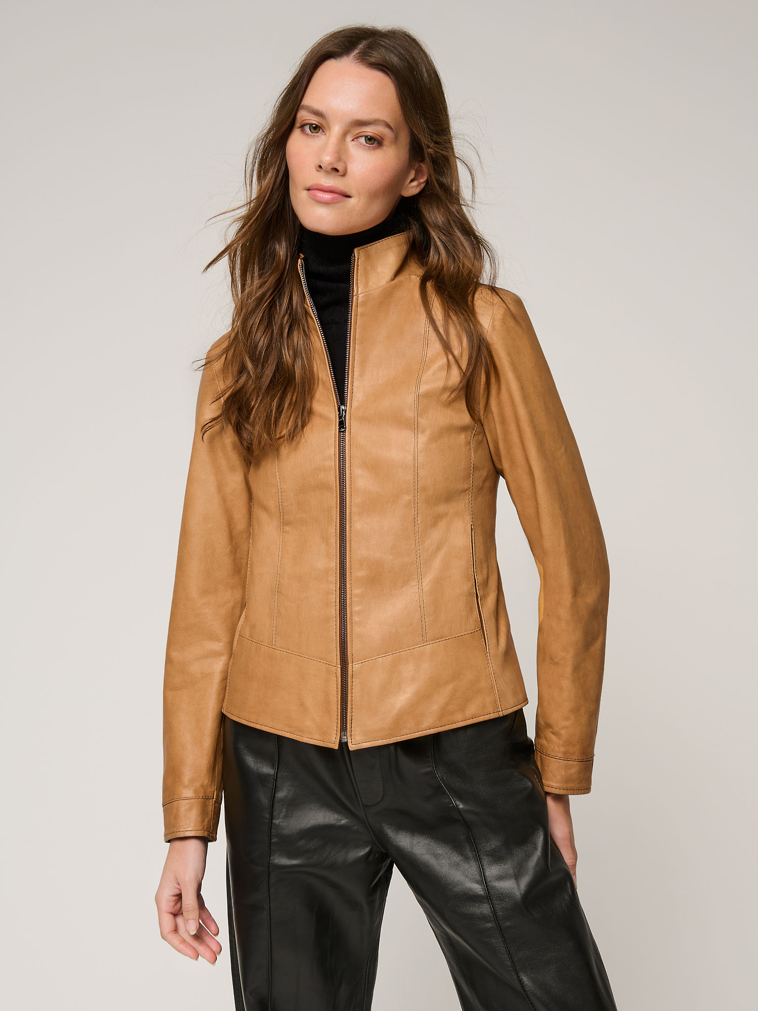 Melissa Leather Jacket - XNAUWBI