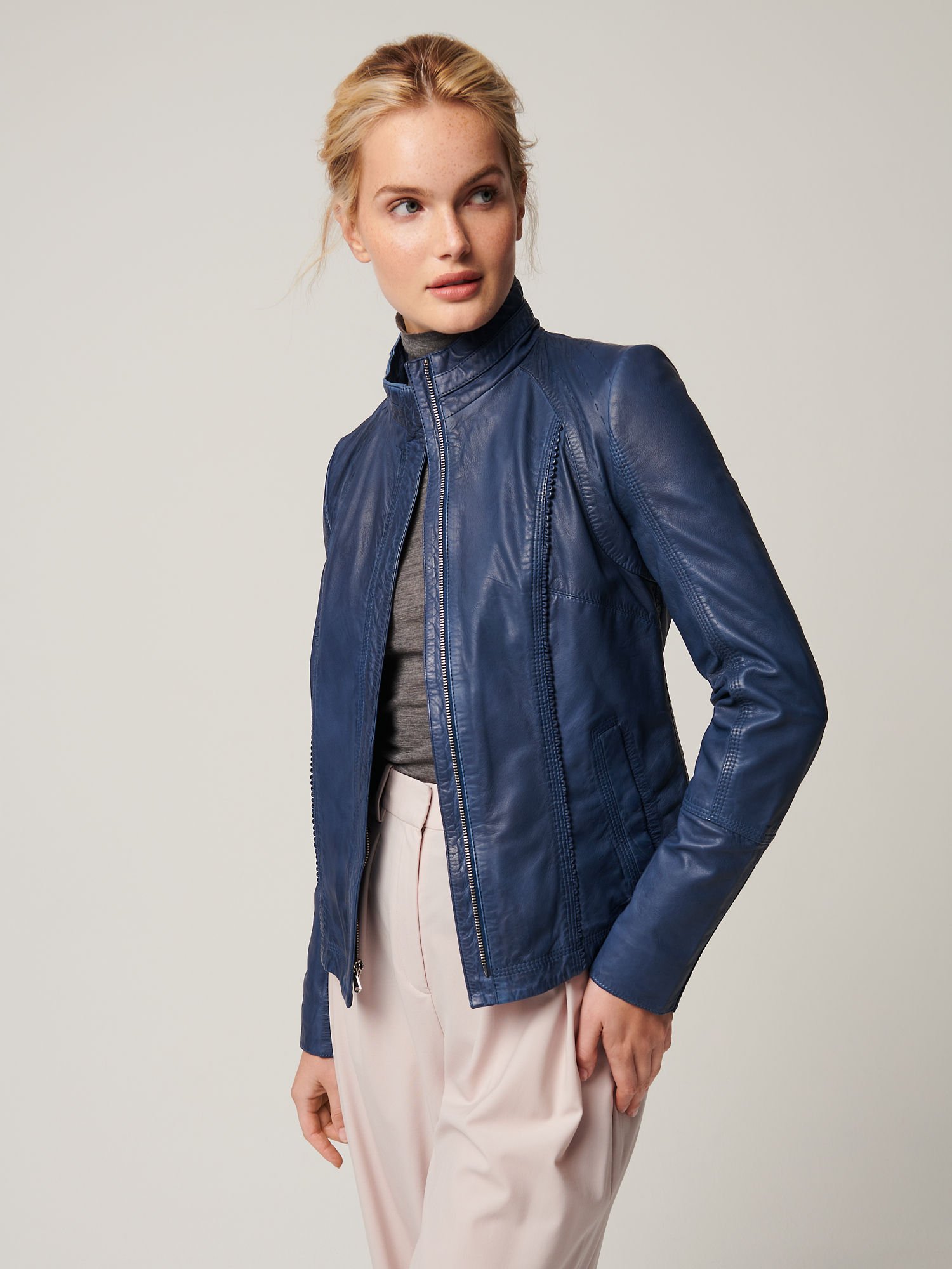 Azura Leather Jacket - XNAUWBI