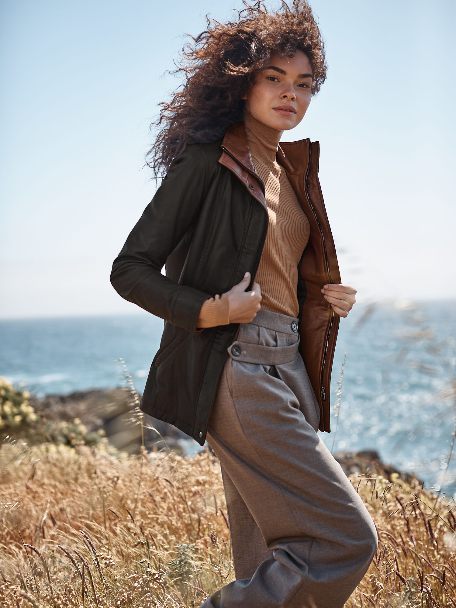 Rory Lite Leather Jacket - XNAUWBI