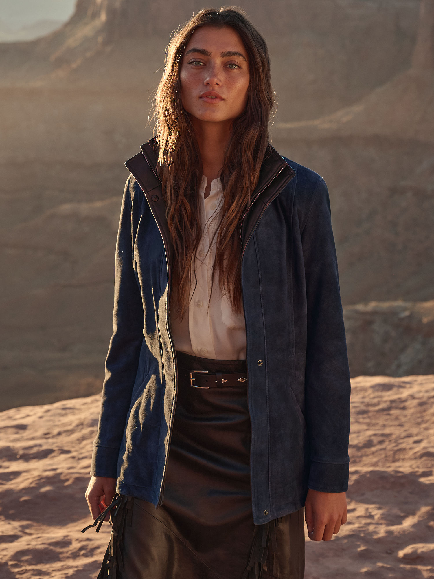 Rory Distressed Leather Jacket - XNAUWBI