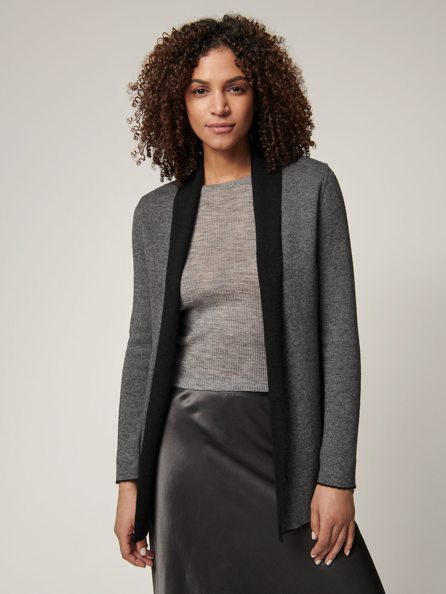 Essential Reversible Alpaca Wool-Blend Cardigan - XNAUWBI