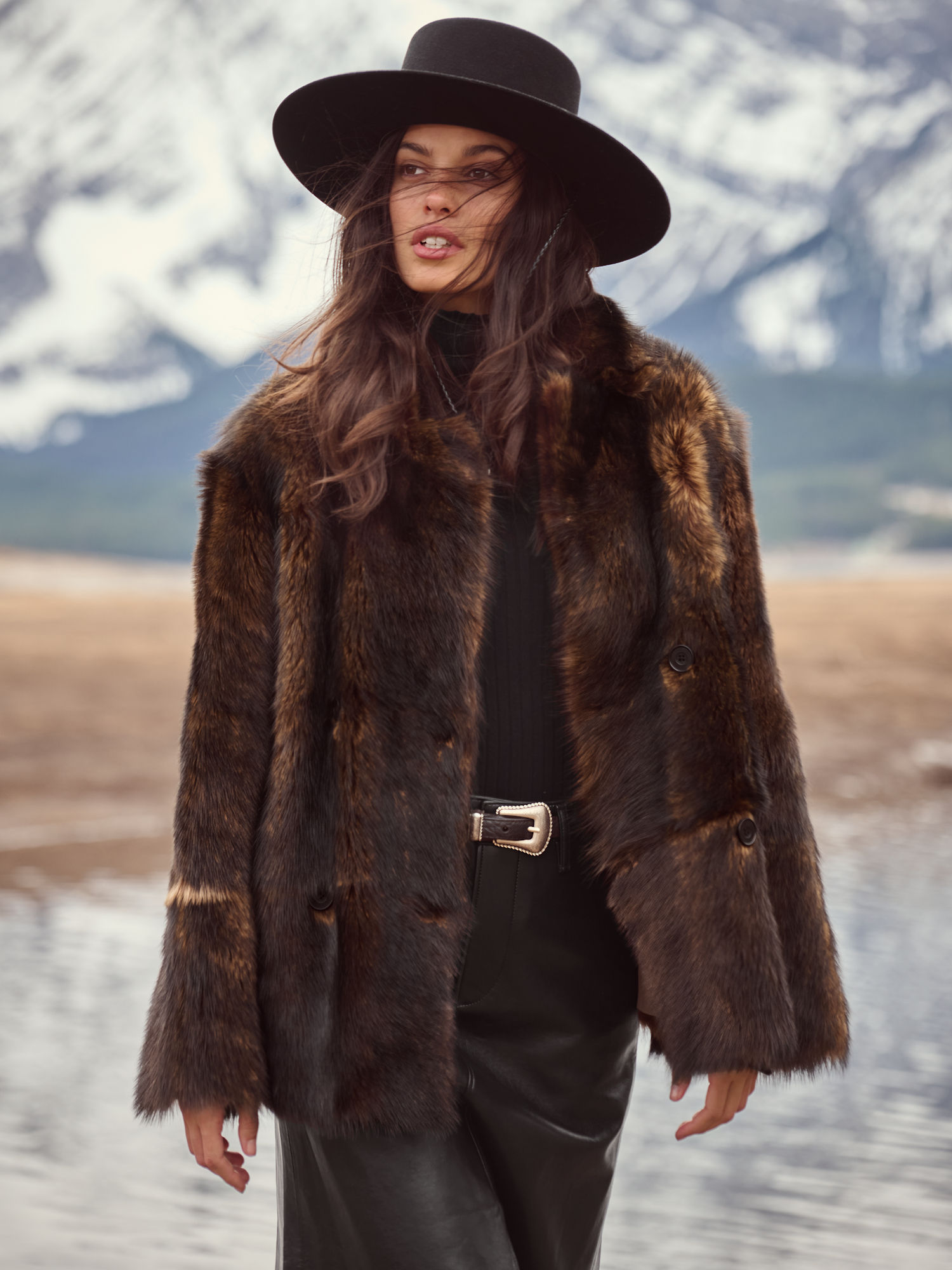 Andi Toscana Sheepskin Coat - XNAUWBI