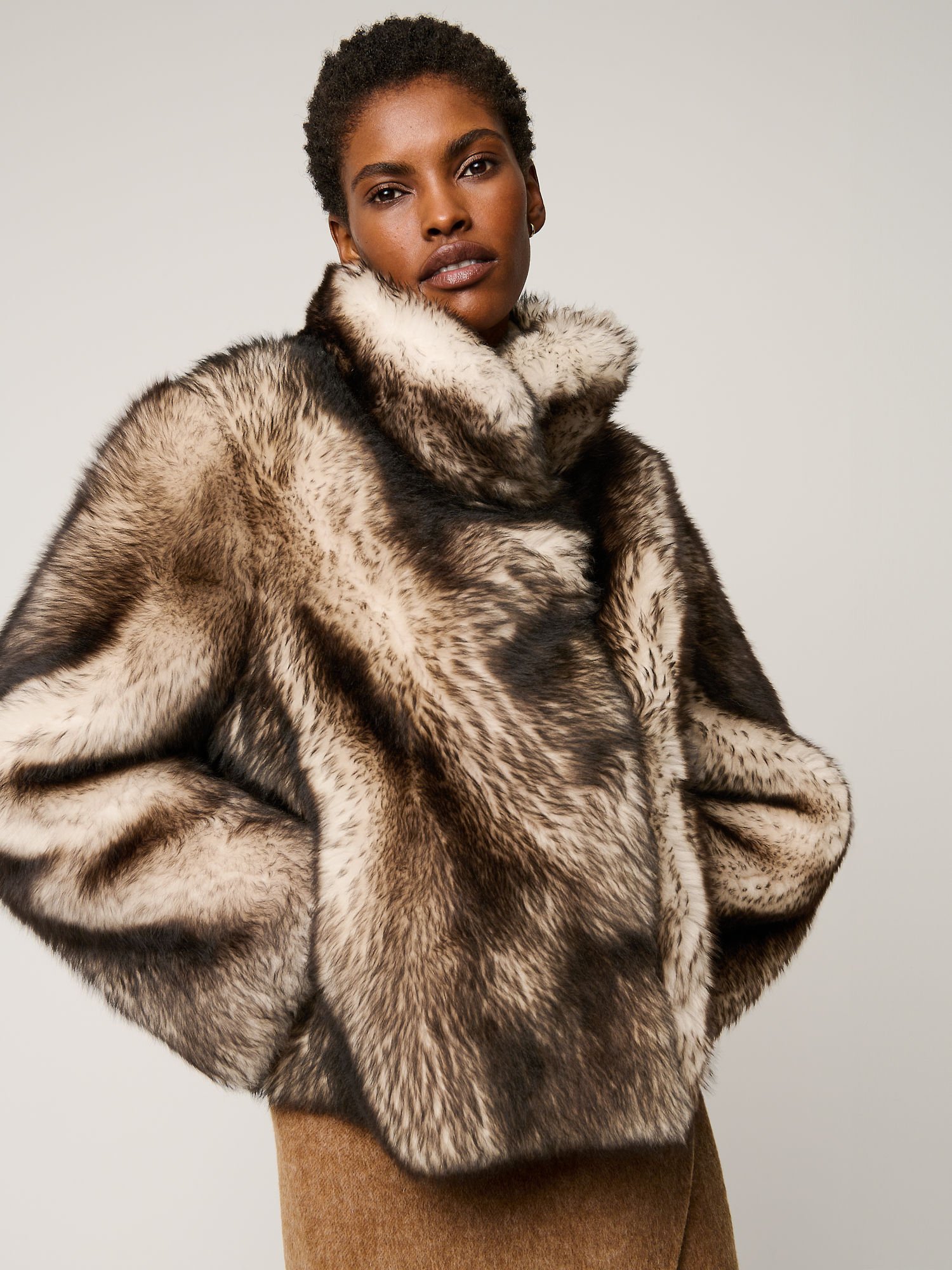 Kylie Reversible Sheepskin Jacket - XNAUWBI