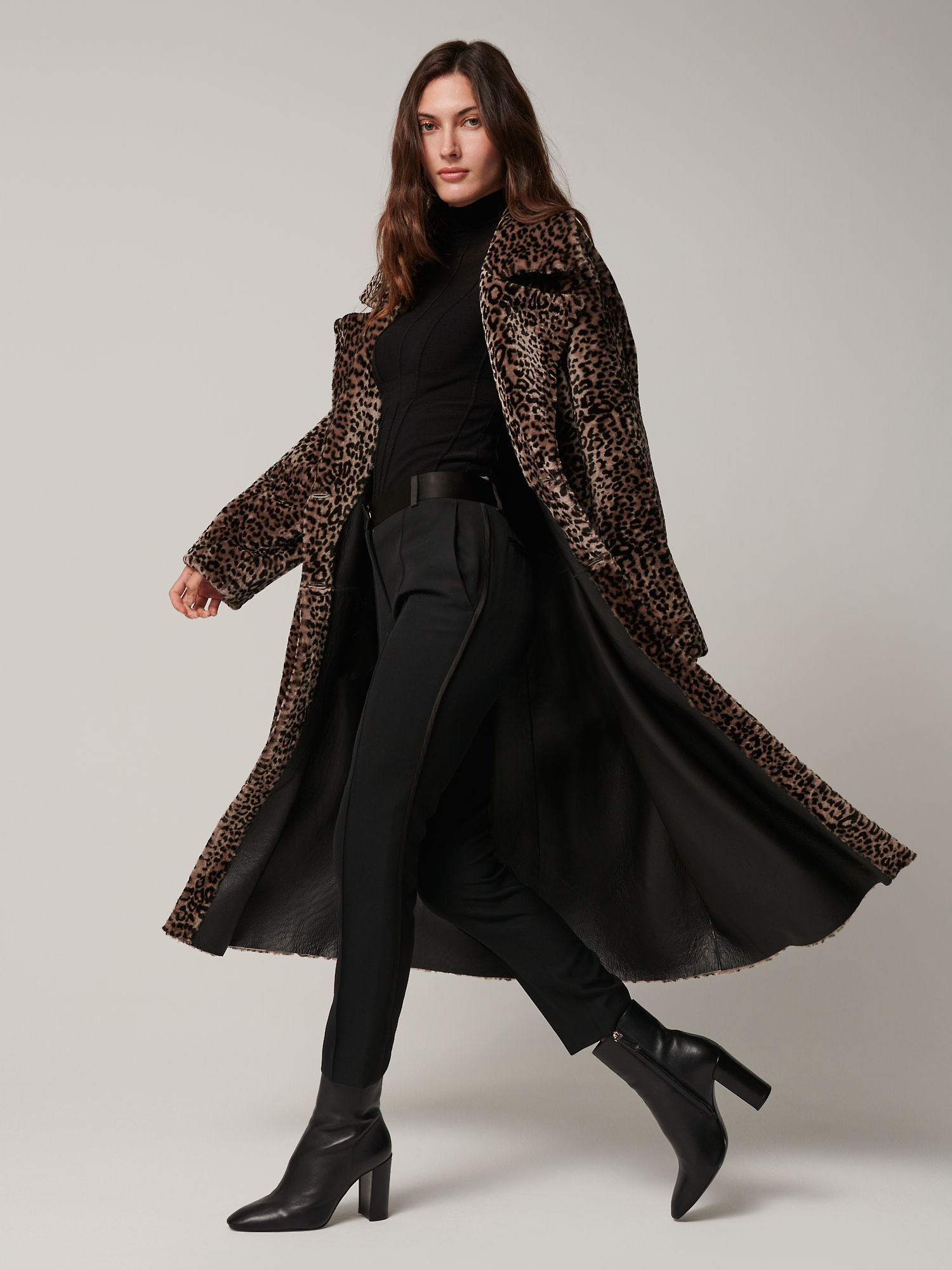 Stevie Reversible Sheepskin Coat - XNAUWBI