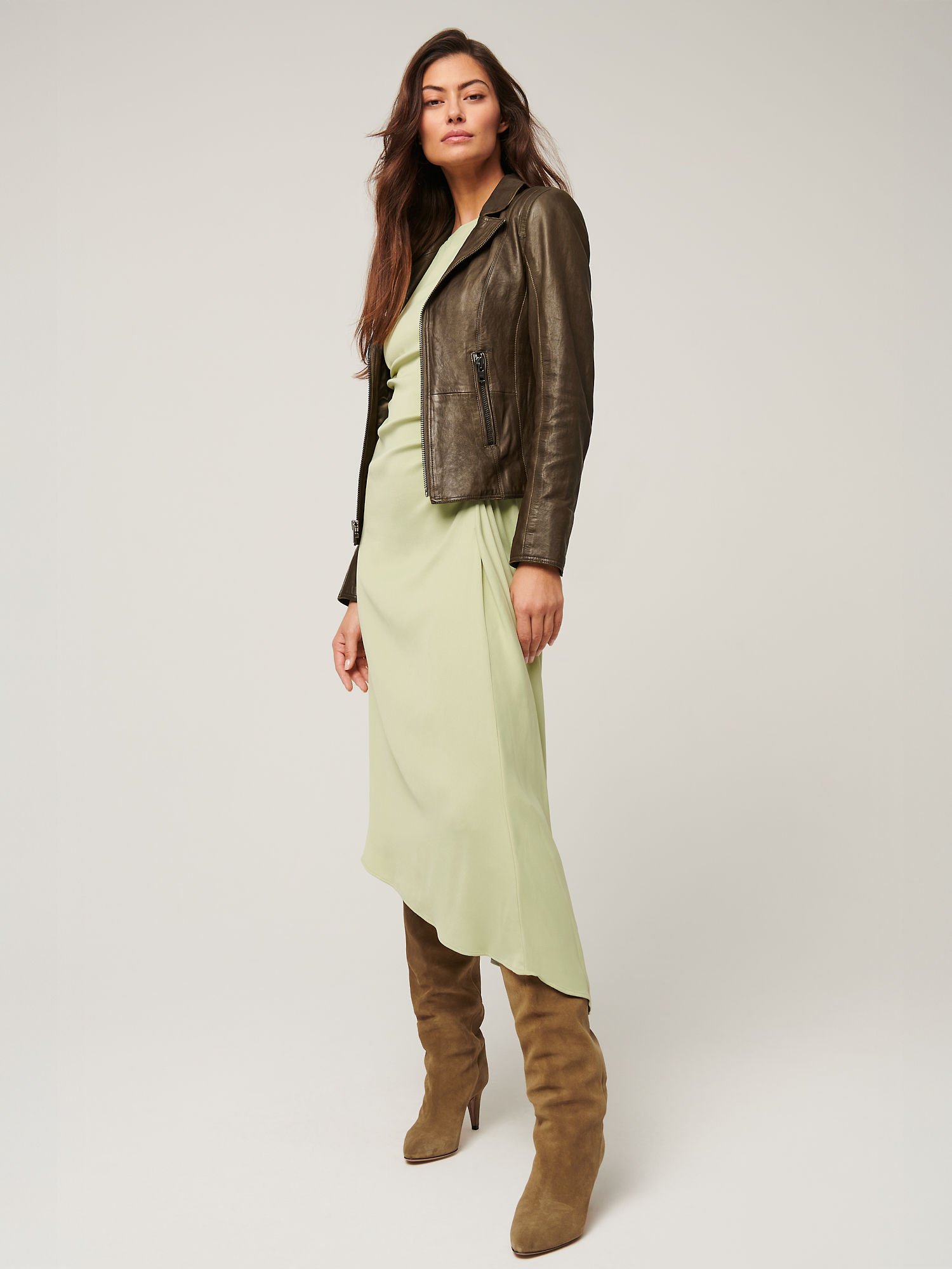 Molly Leather Jacket - XNAUWBI