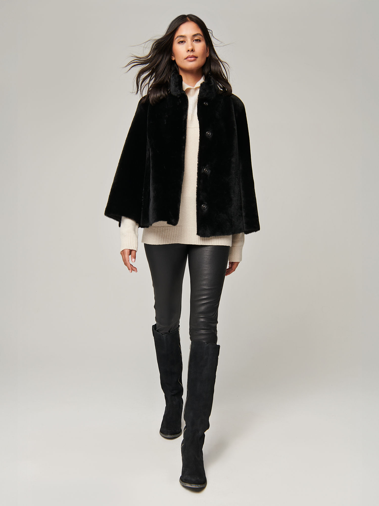 Marilyn Sheepskin Jacket - XNAUWBI