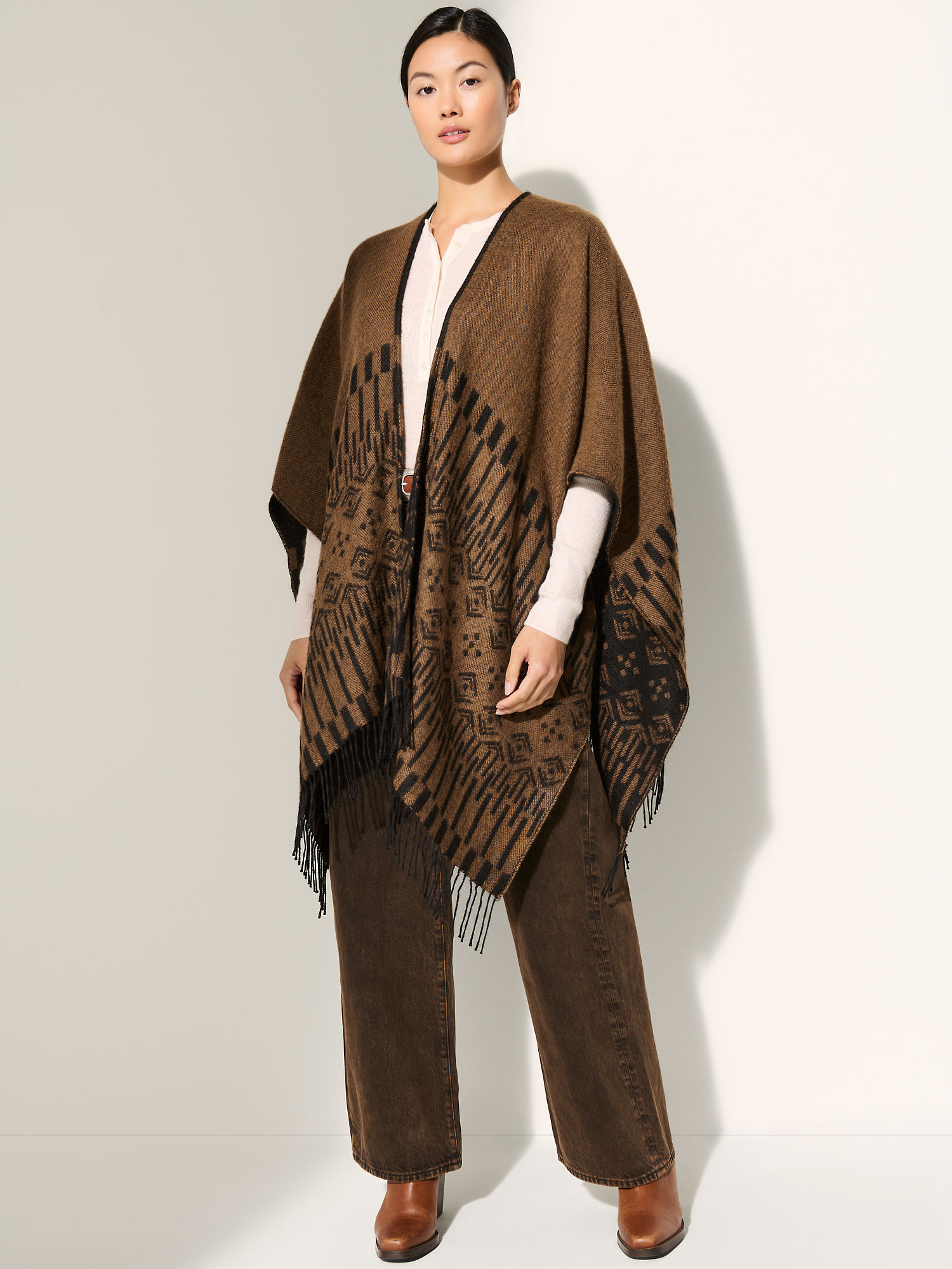 Nina Alpaca Wool Wrap - XNAUWBI