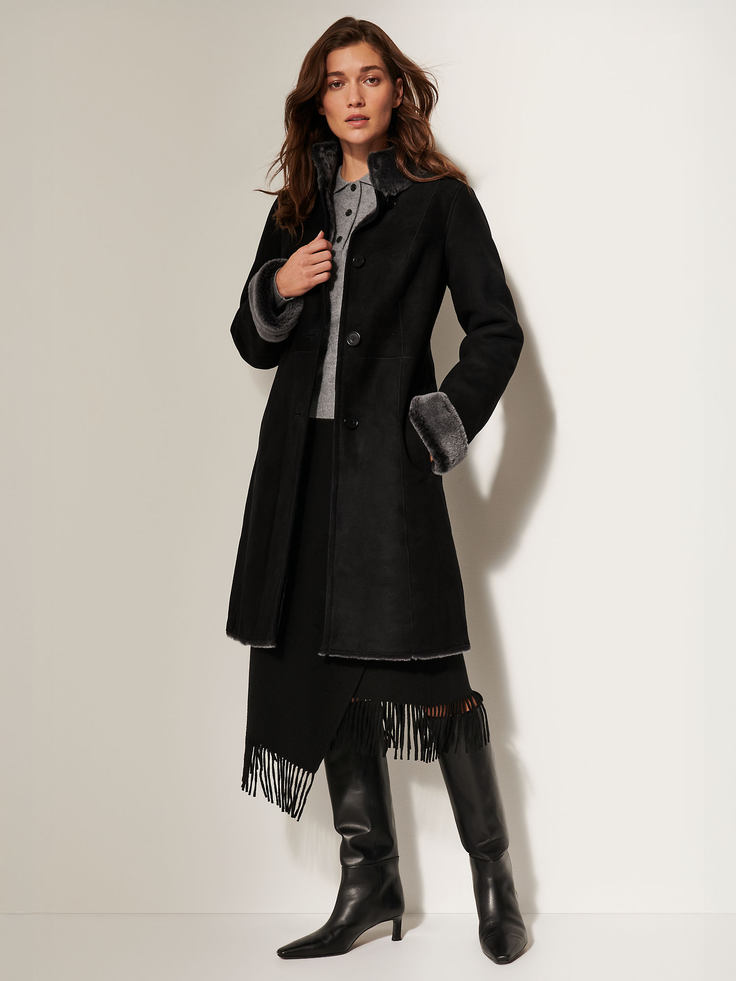 Camila Sheepskin Coat - XNAUWBI