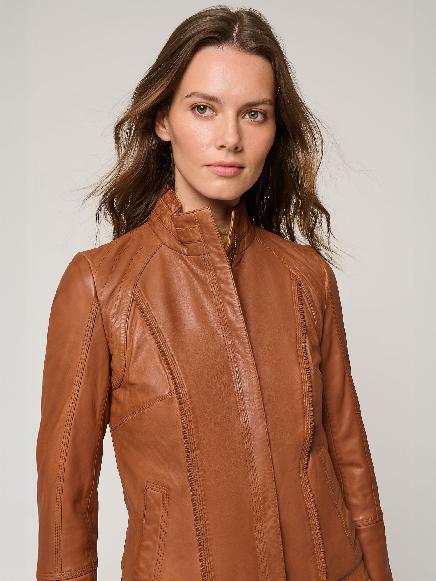 Azura Leather Jacket - XNAUWBI