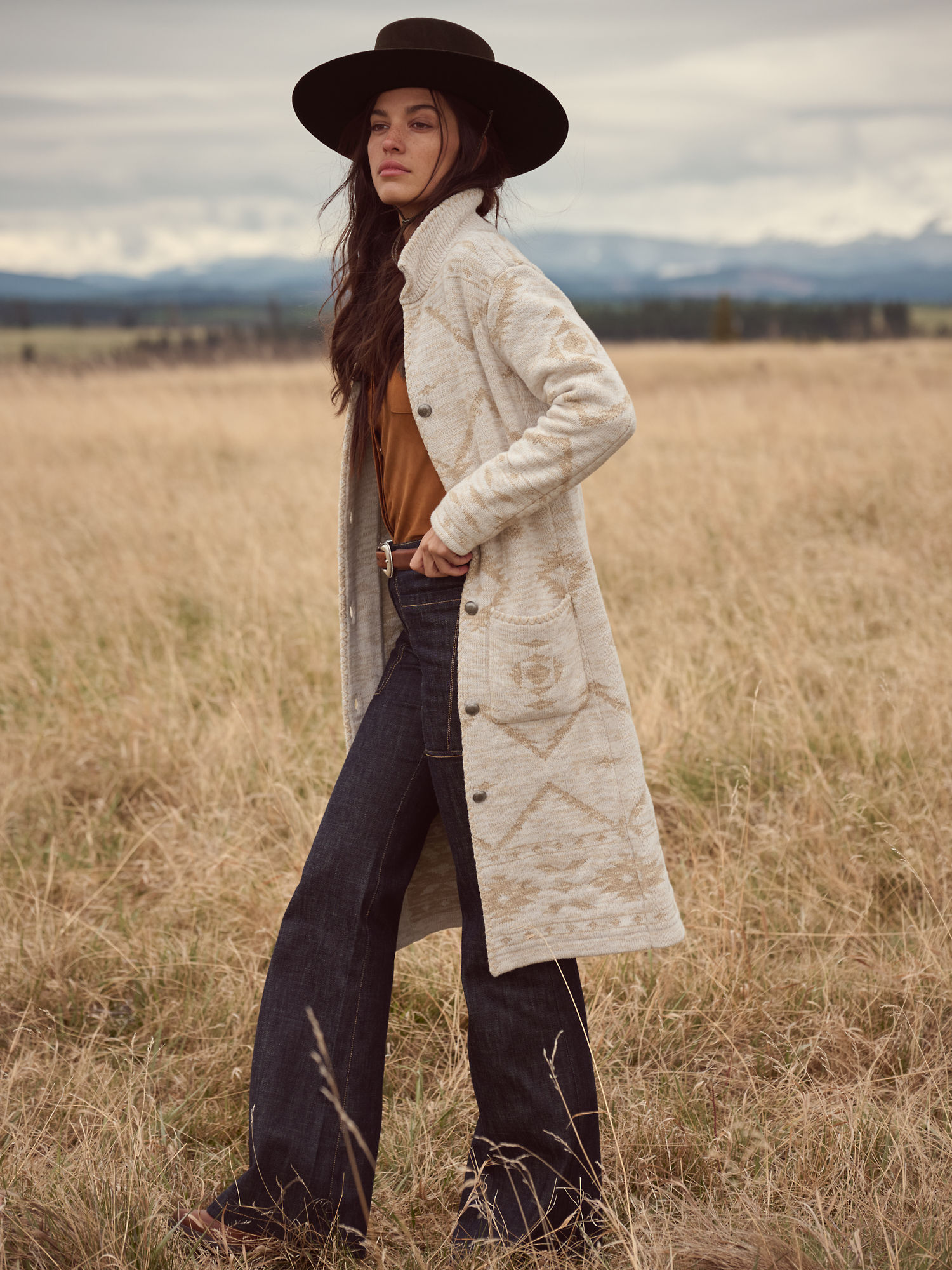 Silverheels Peak Cotton Sweater Jacket - XNAUWBI