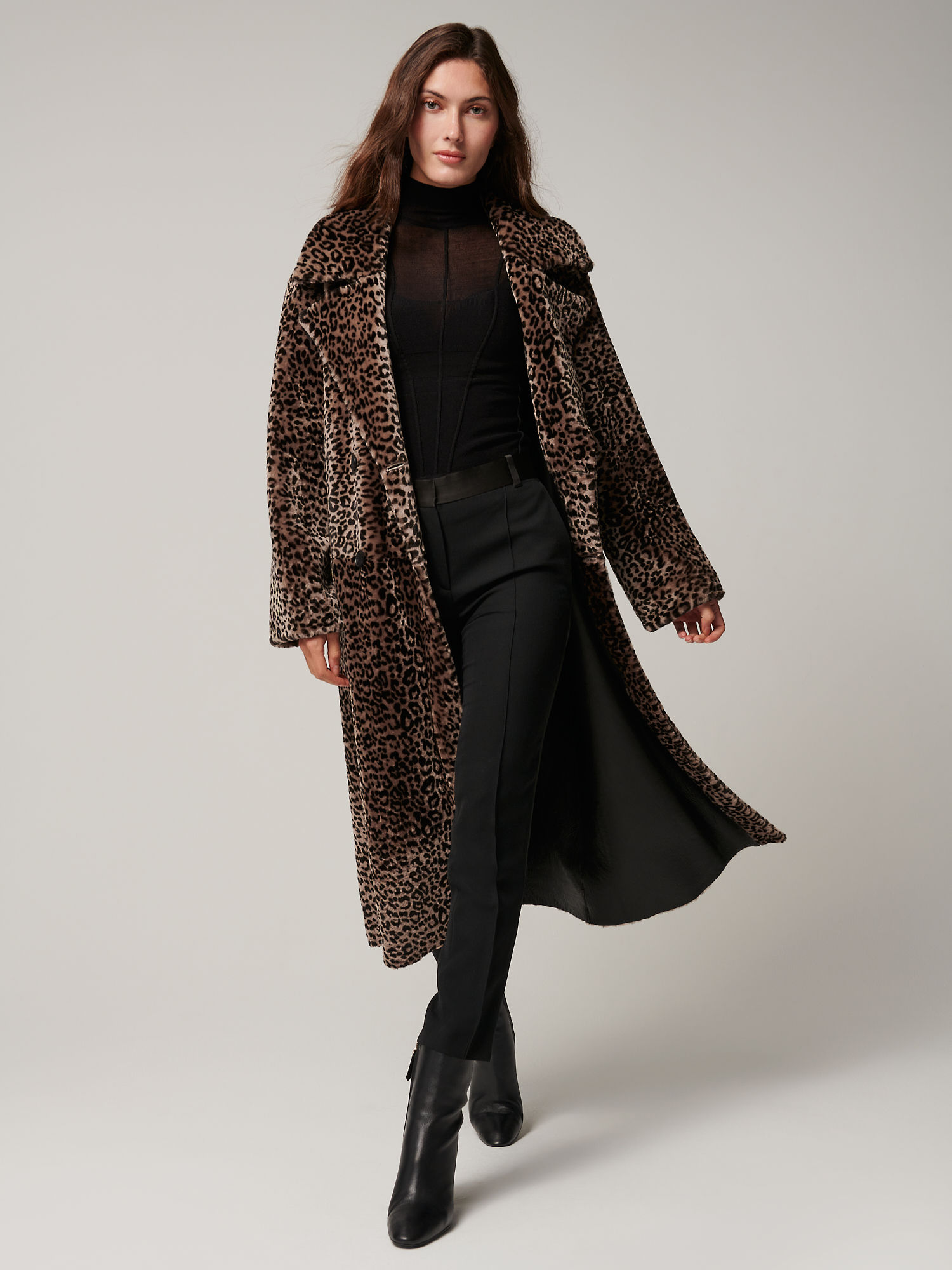 Stevie Reversible Sheepskin Coat - XNAUWBI