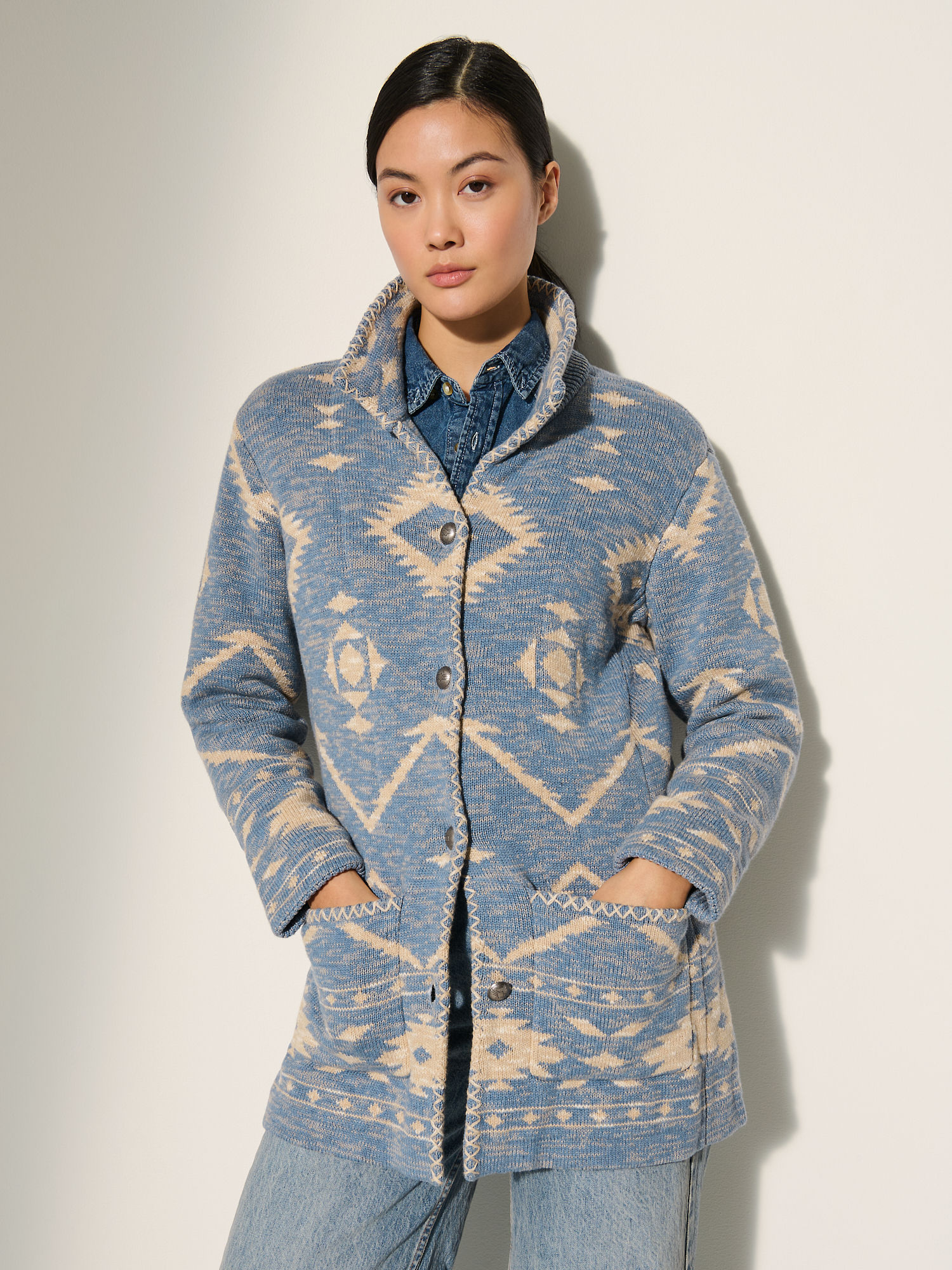 Silverheels Cotton Cardigan - XNAUWBI