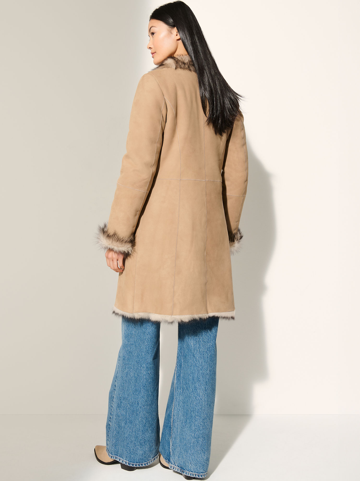 Maxine Toscana Sheepskin Coat - XNAUWBI