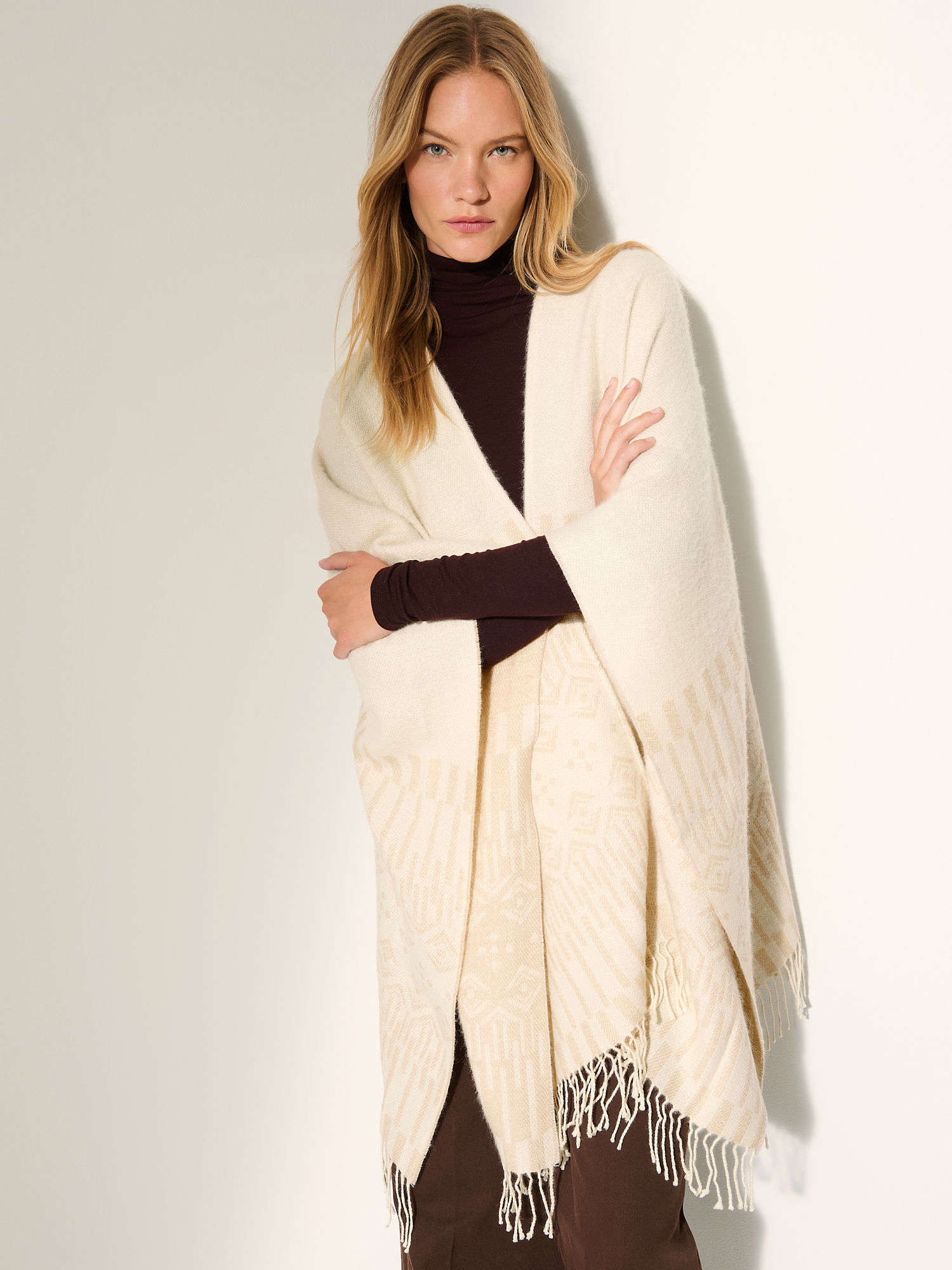 Nina Alpaca Wool Wrap - XNAUWBI