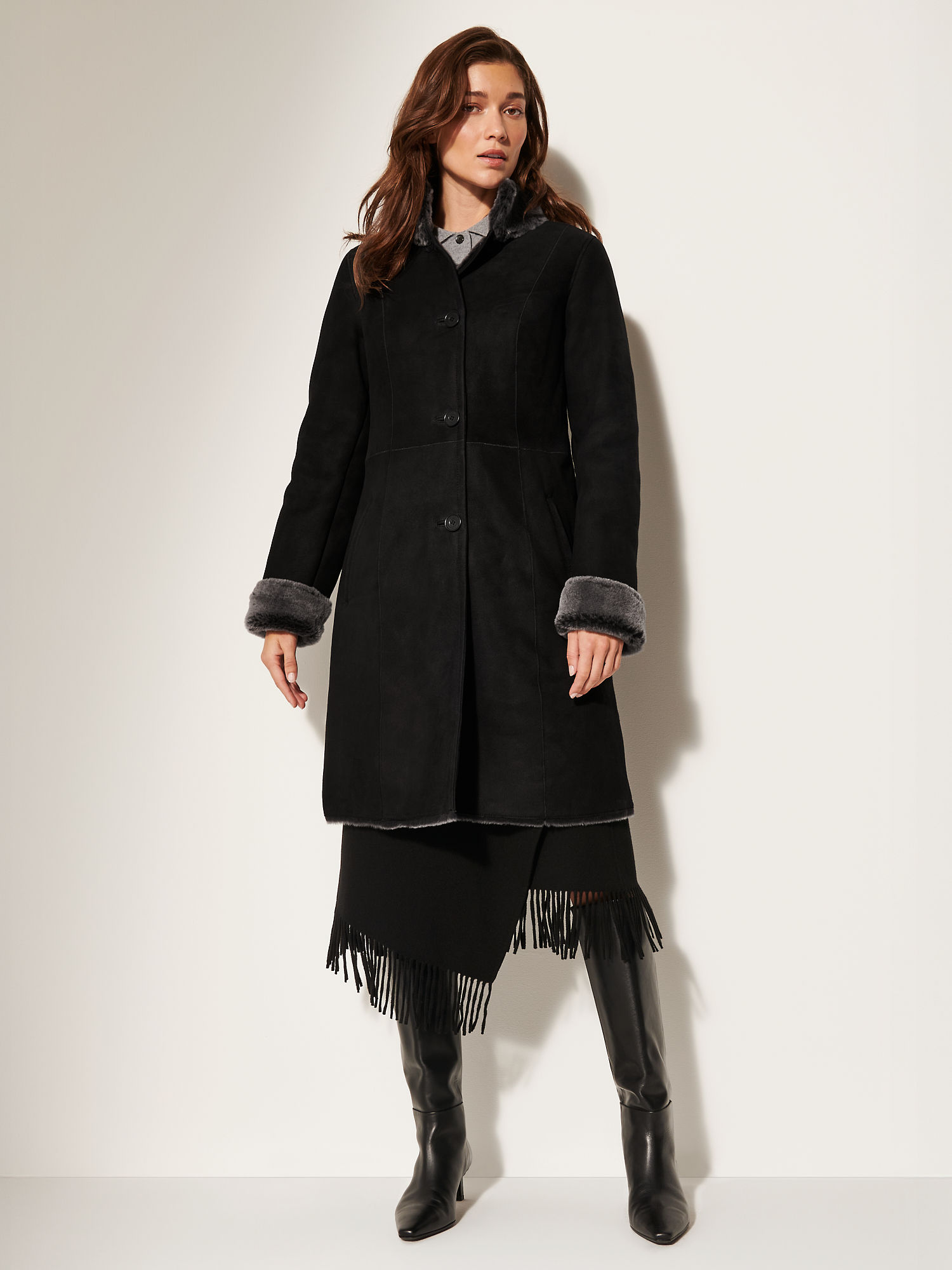 Camila Sheepskin Coat - XNAUWBI