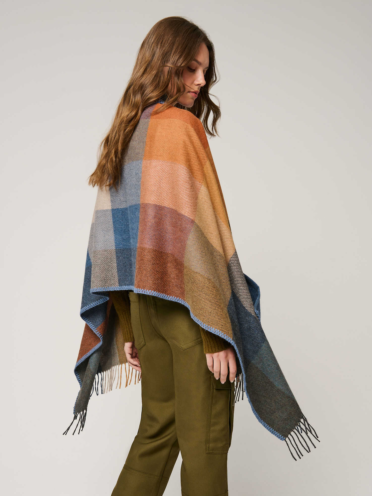 Charlotte Alpaca Wool Shawl Scarf - XNAUWBI