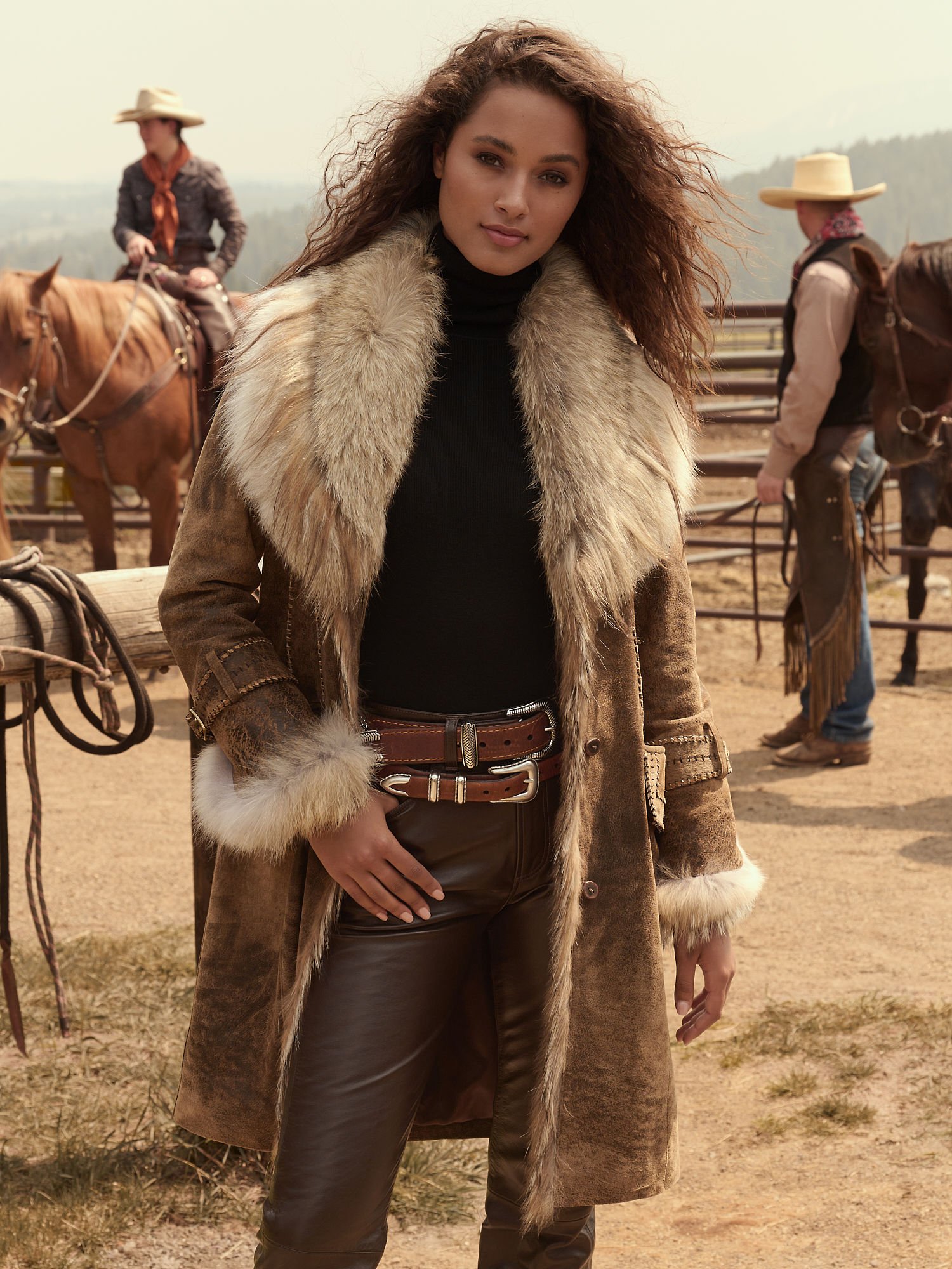 Georgia Leather Coat - XNAUWBI