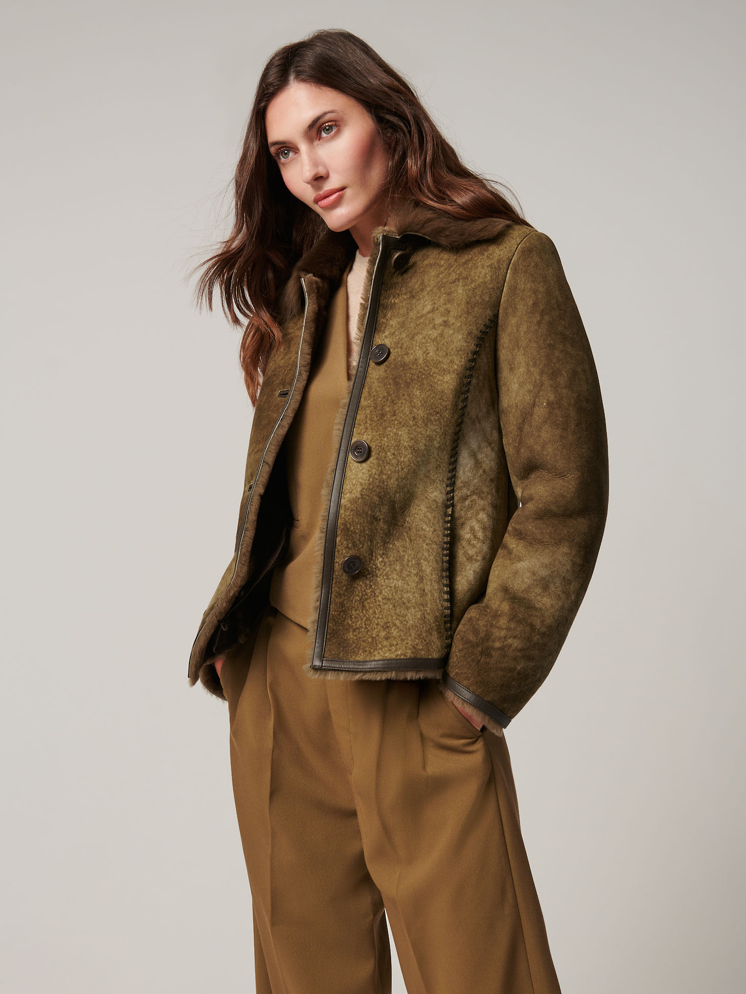 Jolie Sheepskin Jacket - XNAUWBI