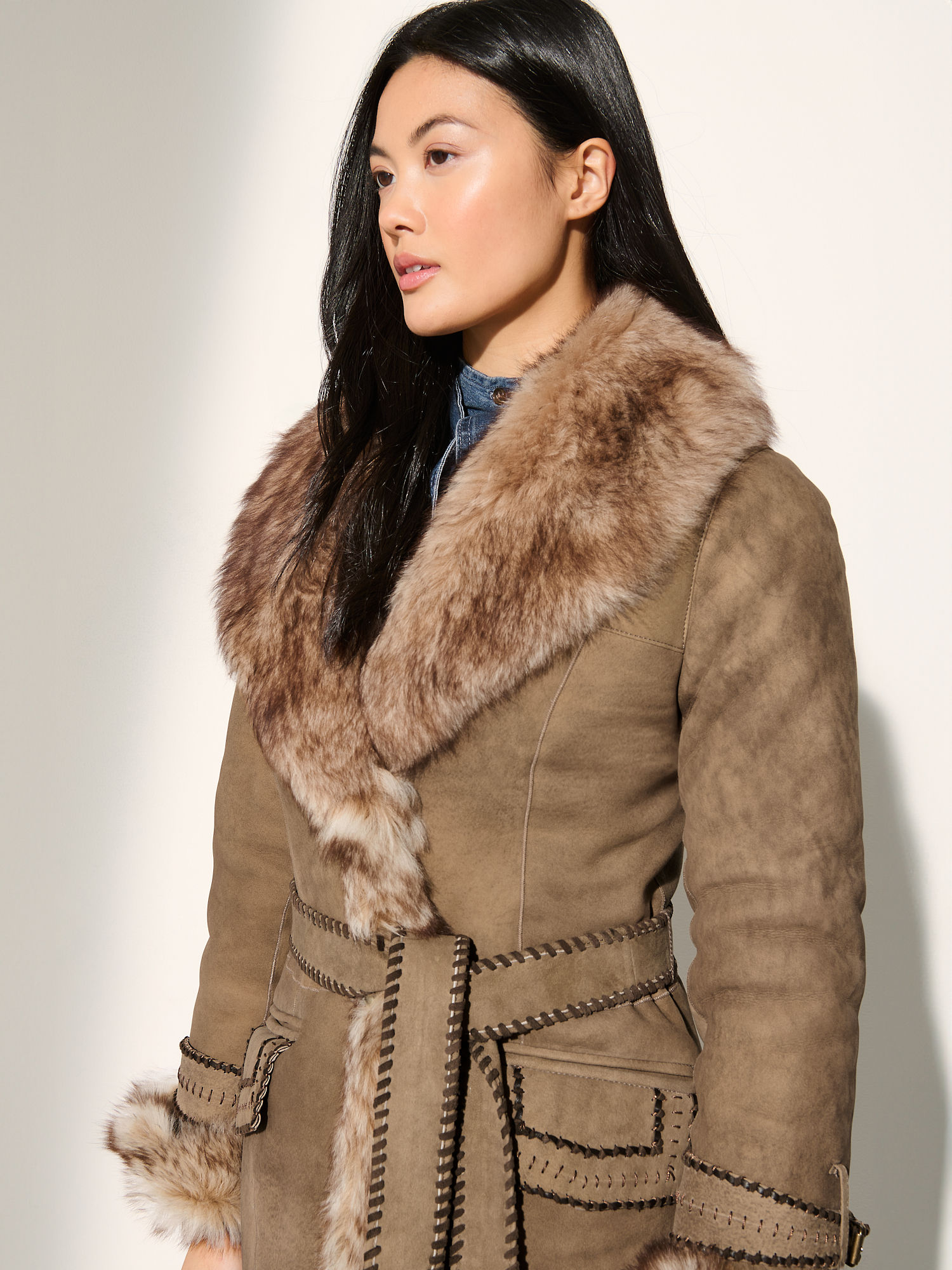 Beth Sheepskin Coat - XNAUWBI