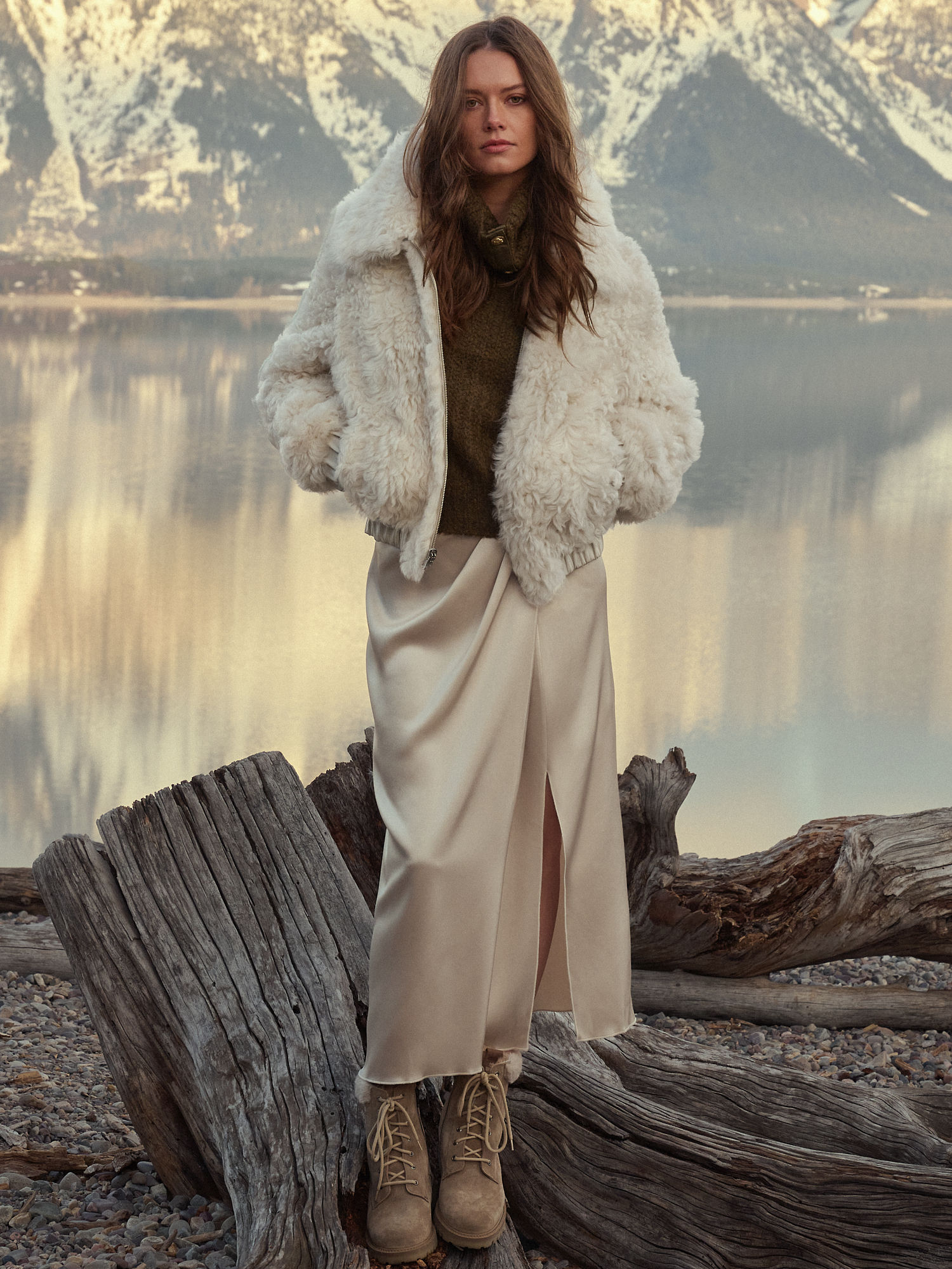 Phoebe Reversible Sheepskin Jacket - XNAUWBI