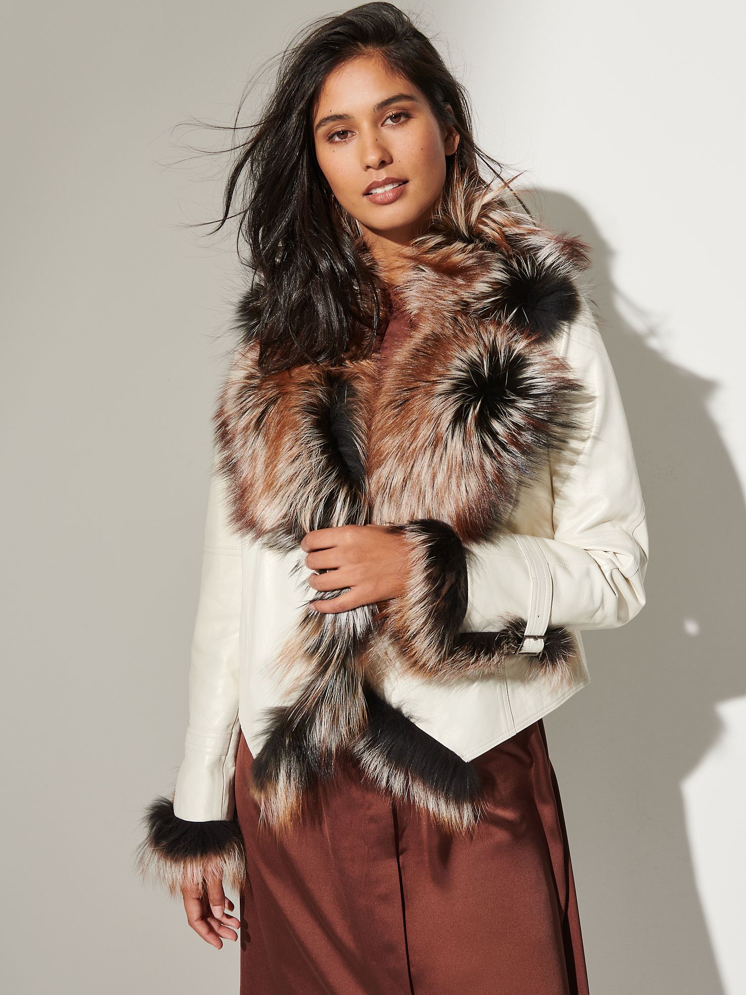 Celestine Leather Jacket - XNAUWBI