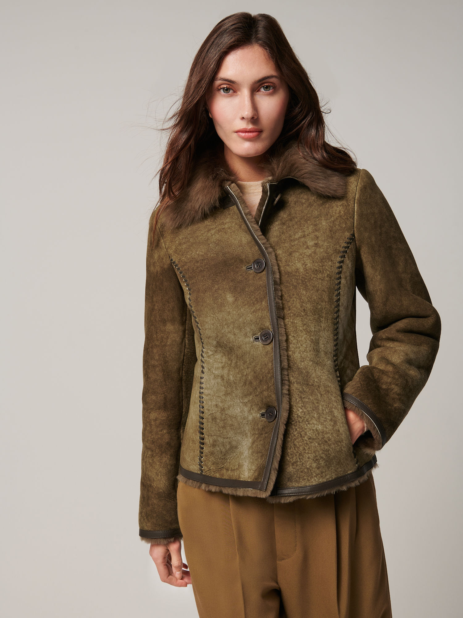 Jolie Sheepskin Jacket - XNAUWBI
