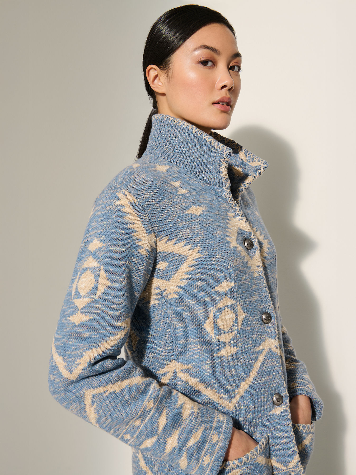 Silverheels Cotton Cardigan - XNAUWBI