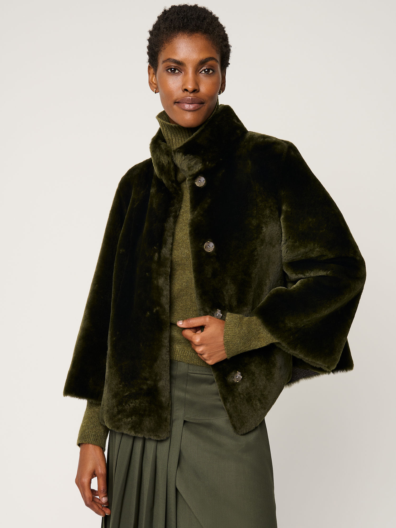 Marilyn Sheepskin Jacket - XNAUWBI