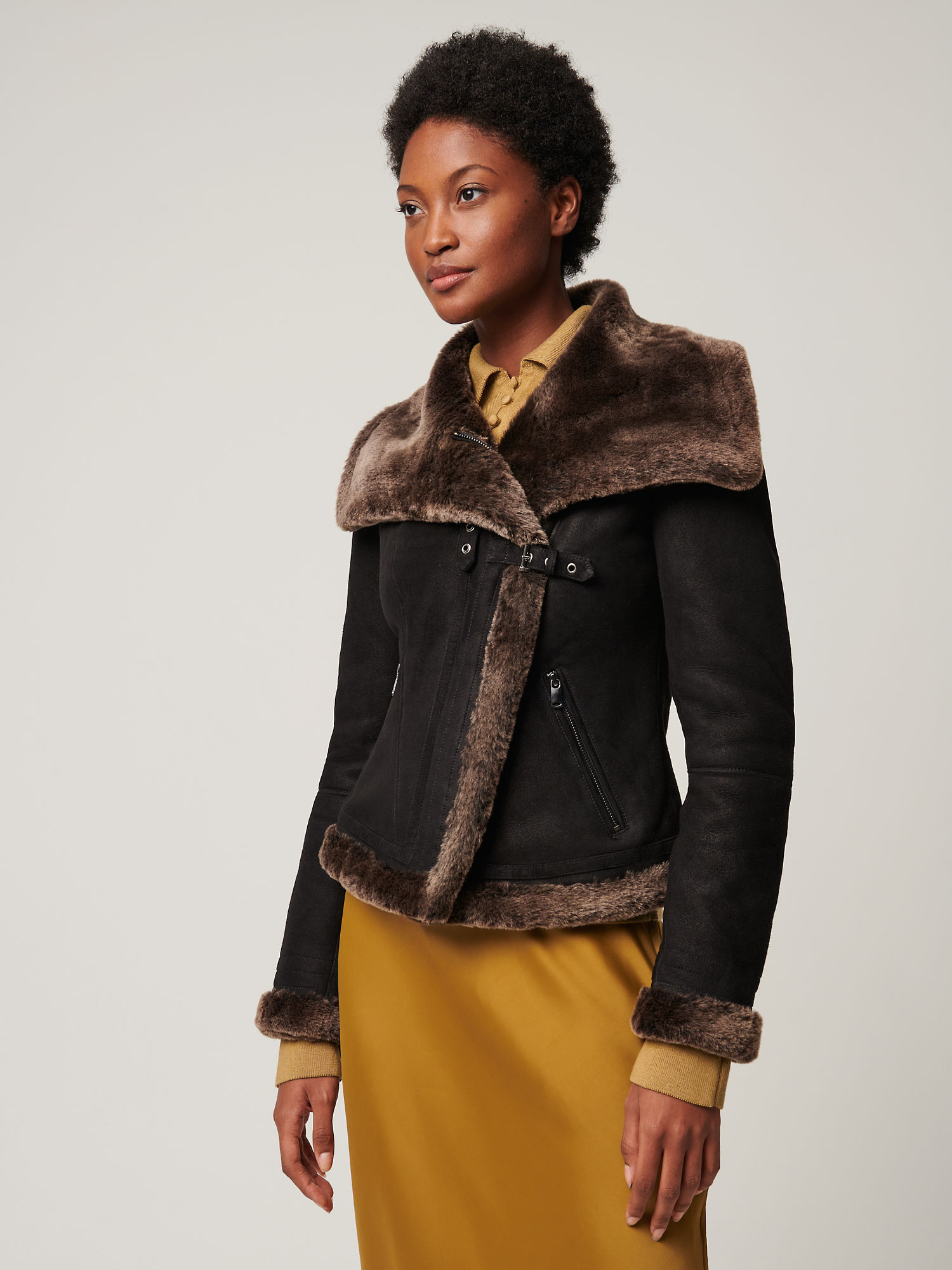 Tiffany Sheepskin Jacket - XNAUWBI