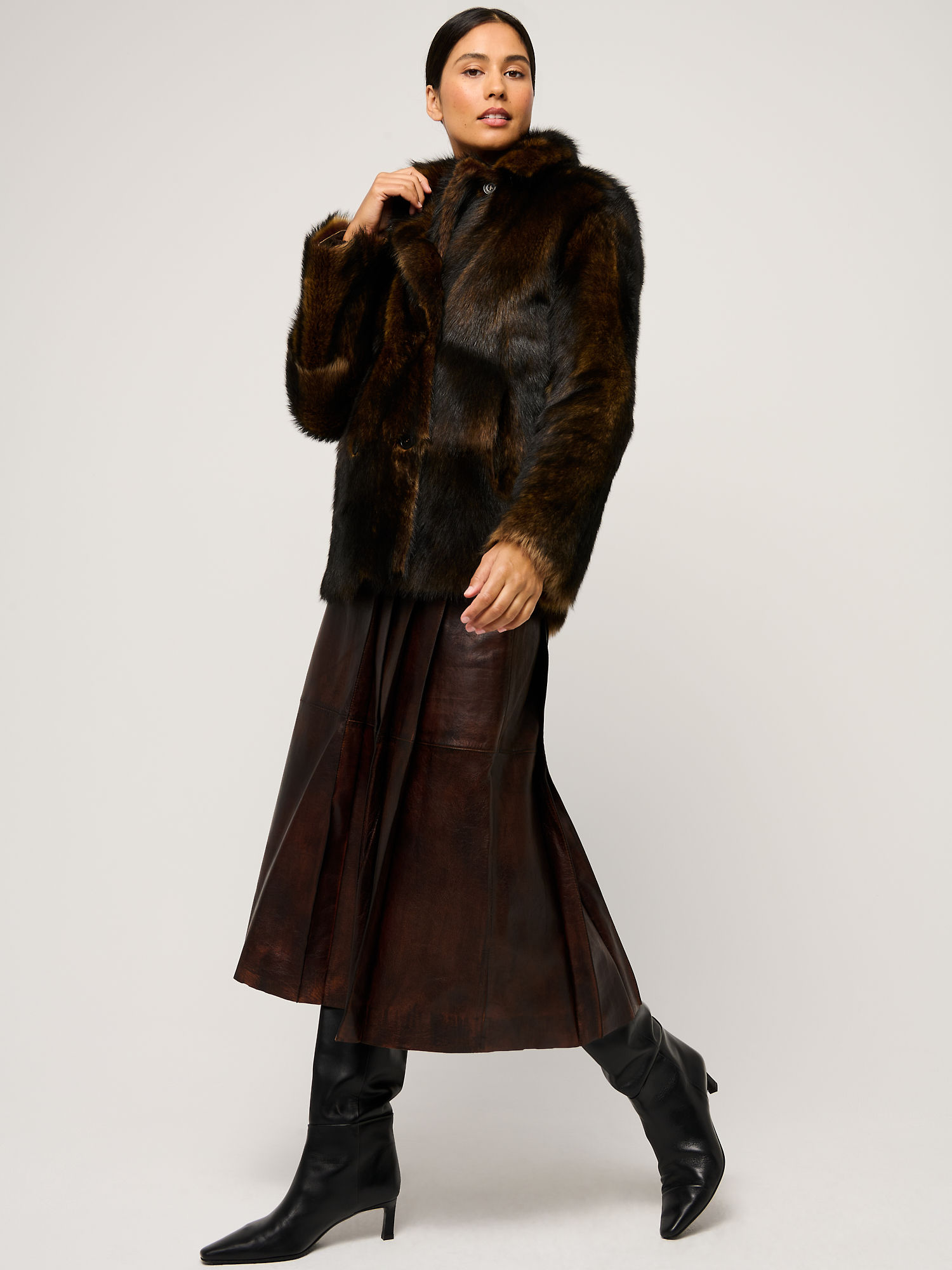Andi Toscana Sheepskin Coat - XNAUWBI