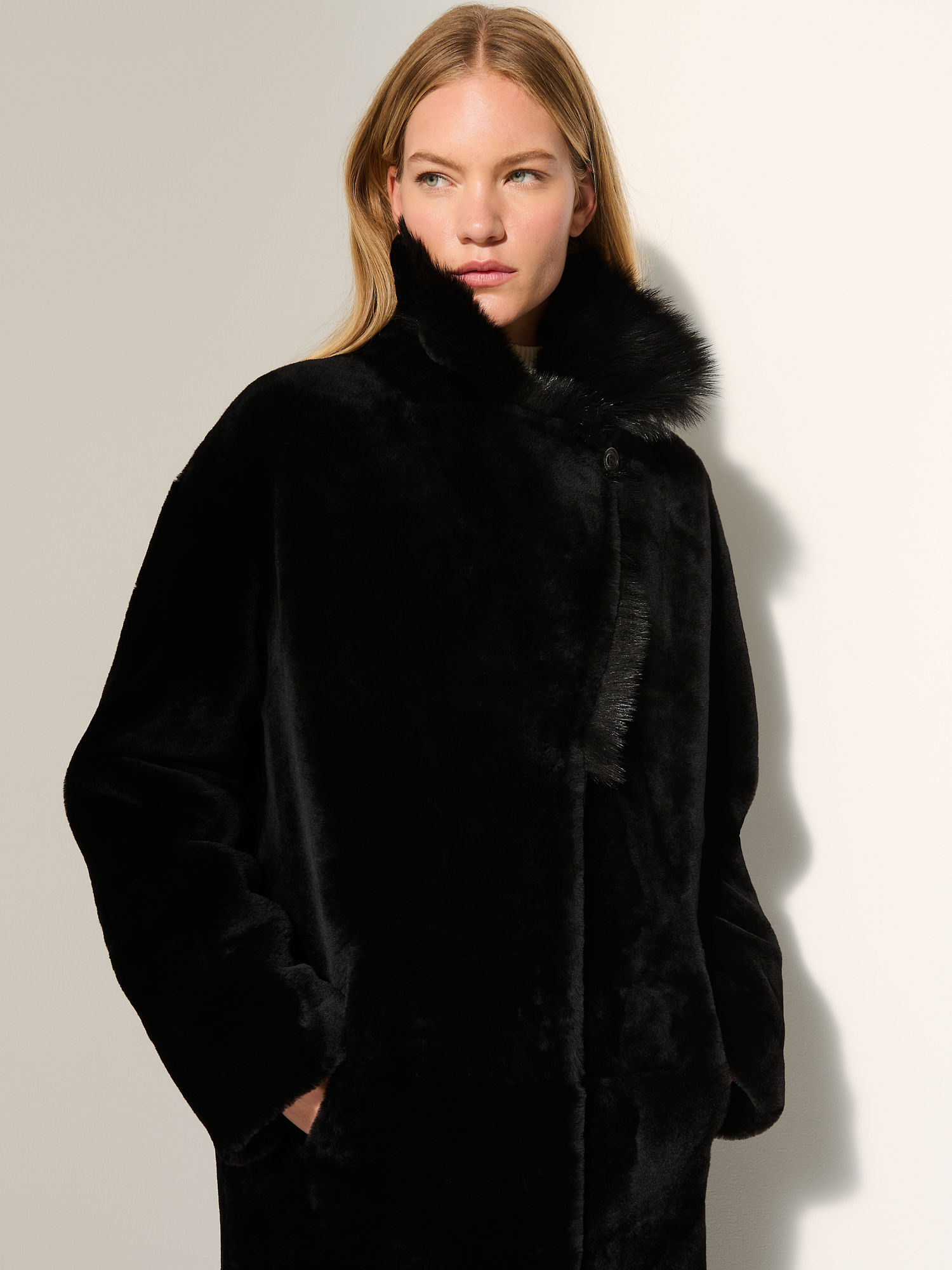 Lana Reversible Sheepskin Coat - XNAUWBI