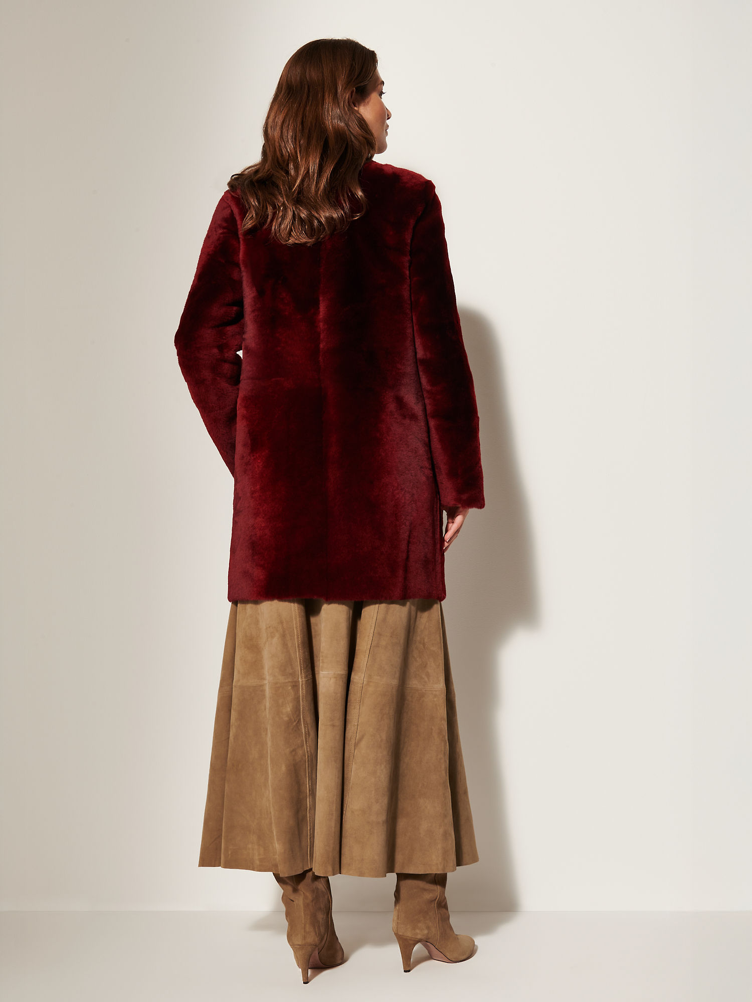 Carmen Reversible Sheepskin Coat - XNAUWBI