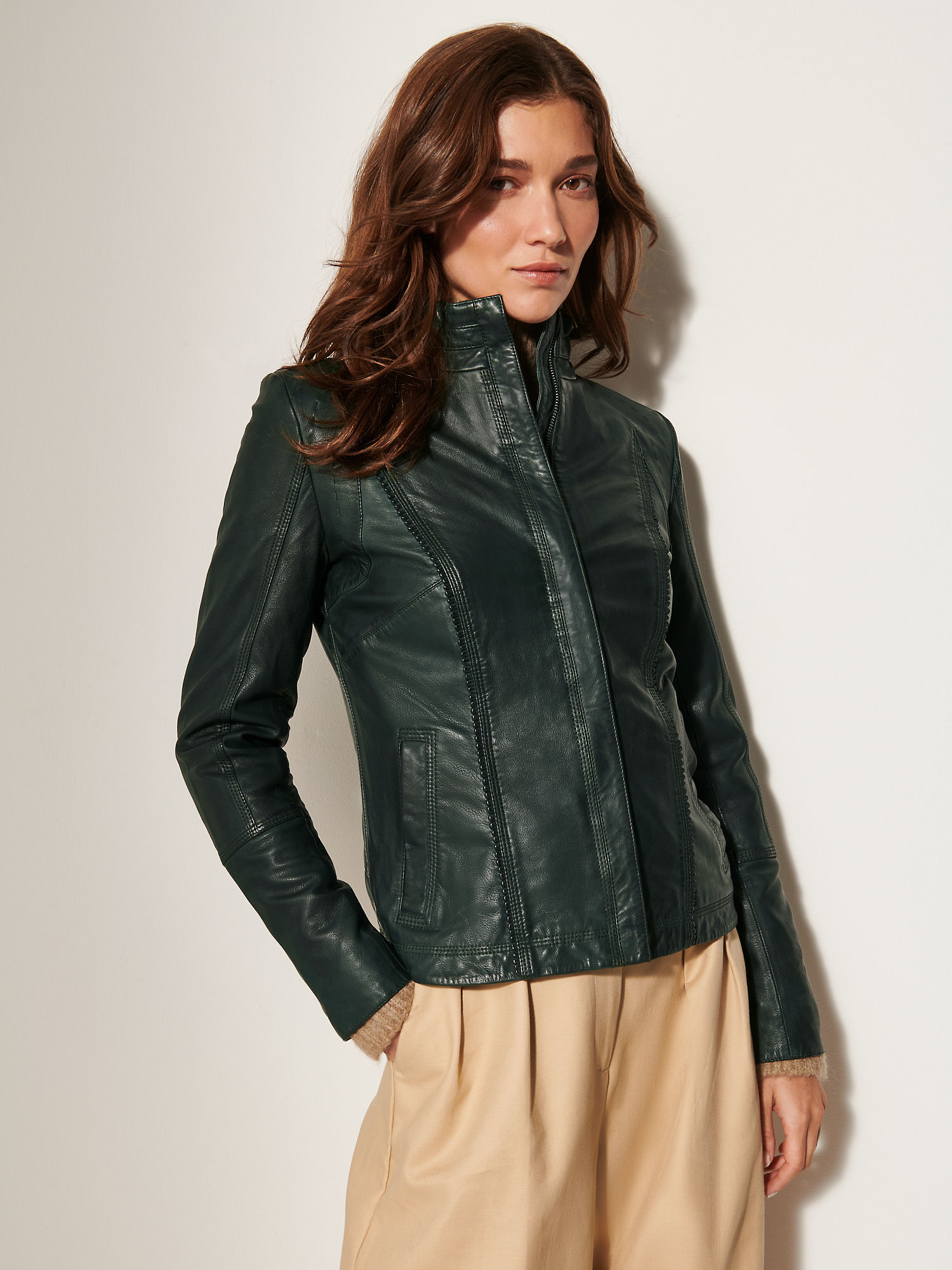 Azura Leather Jacket - XNAUWBI