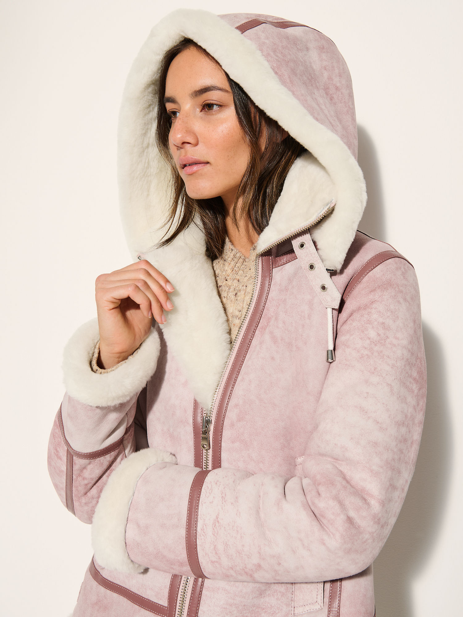 Jane Special Edition Sheepskin B-3 Bomber Jacket - XNAUWBI