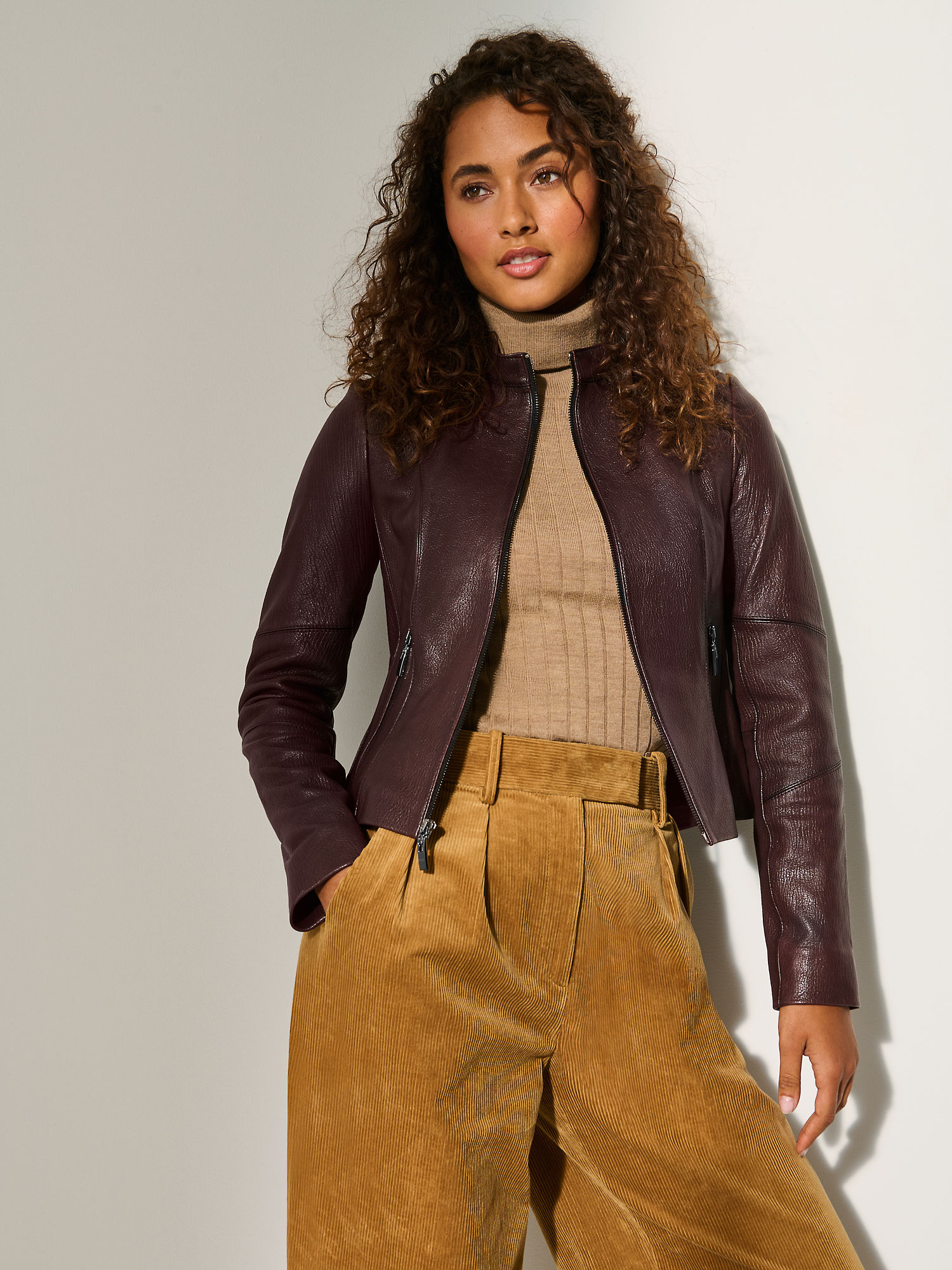 Danni Leather Jacket - XNAUWBI