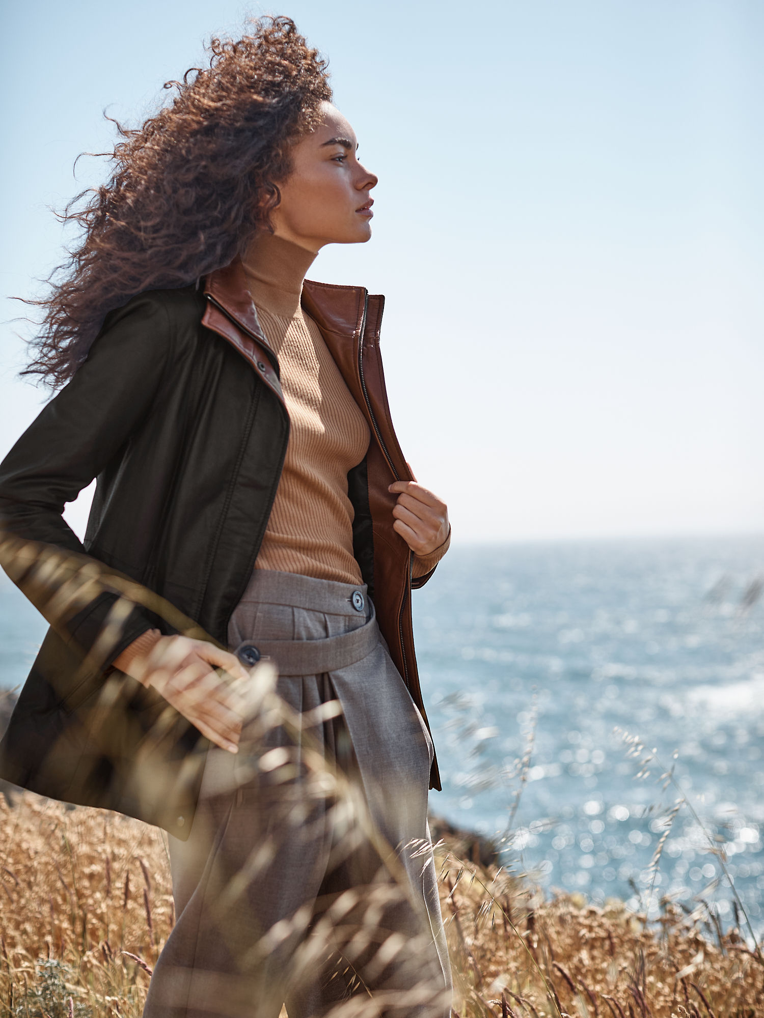 Rory Lite Leather Jacket - XNAUWBI