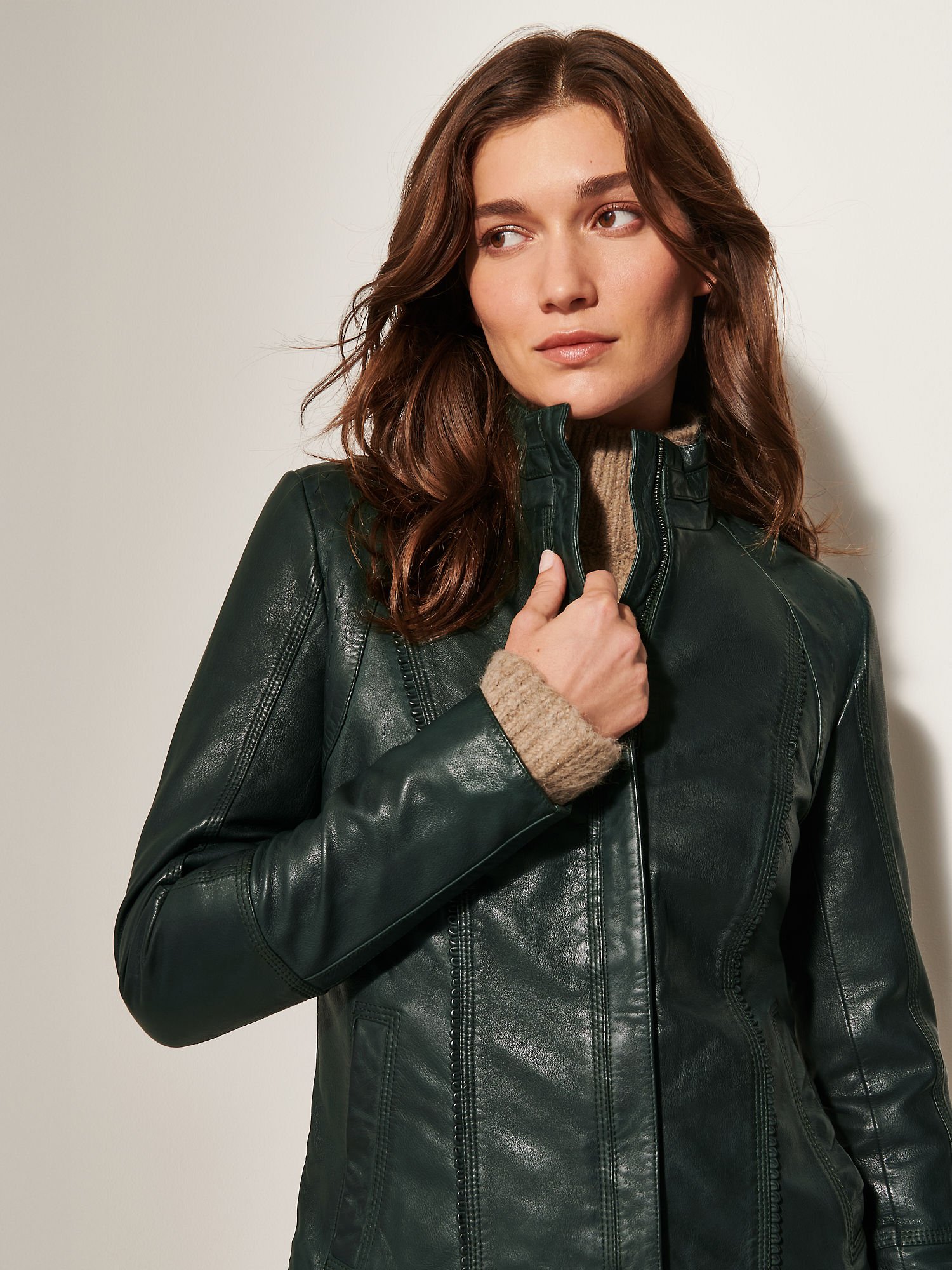 Azura Leather Jacket - XNAUWBI