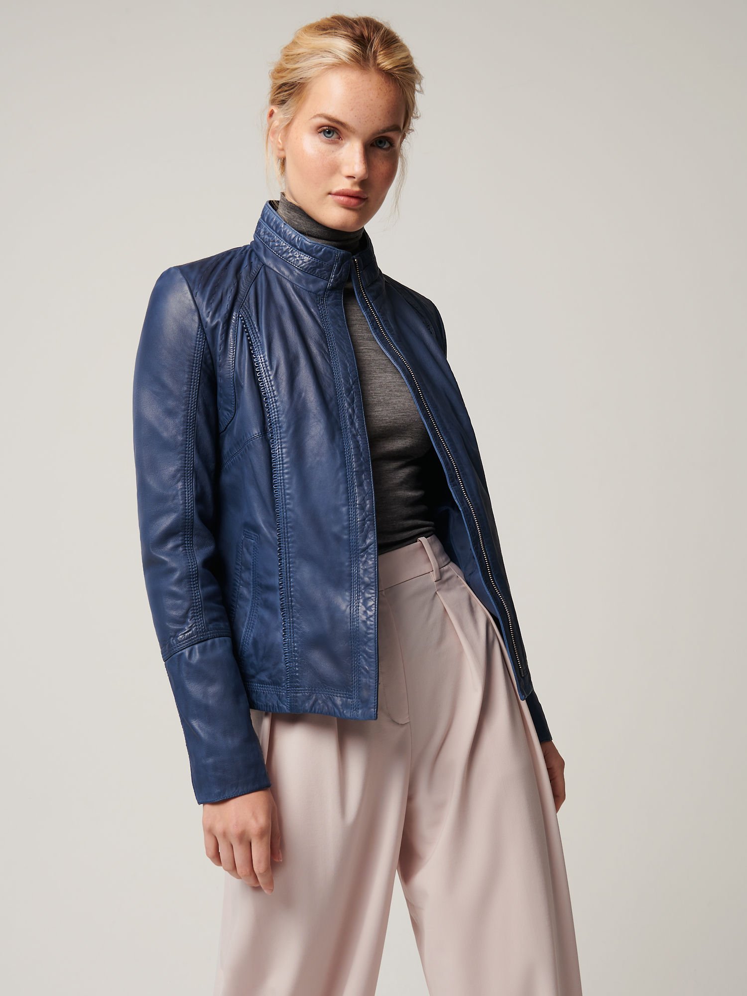 Azura Leather Jacket - XNAUWBI